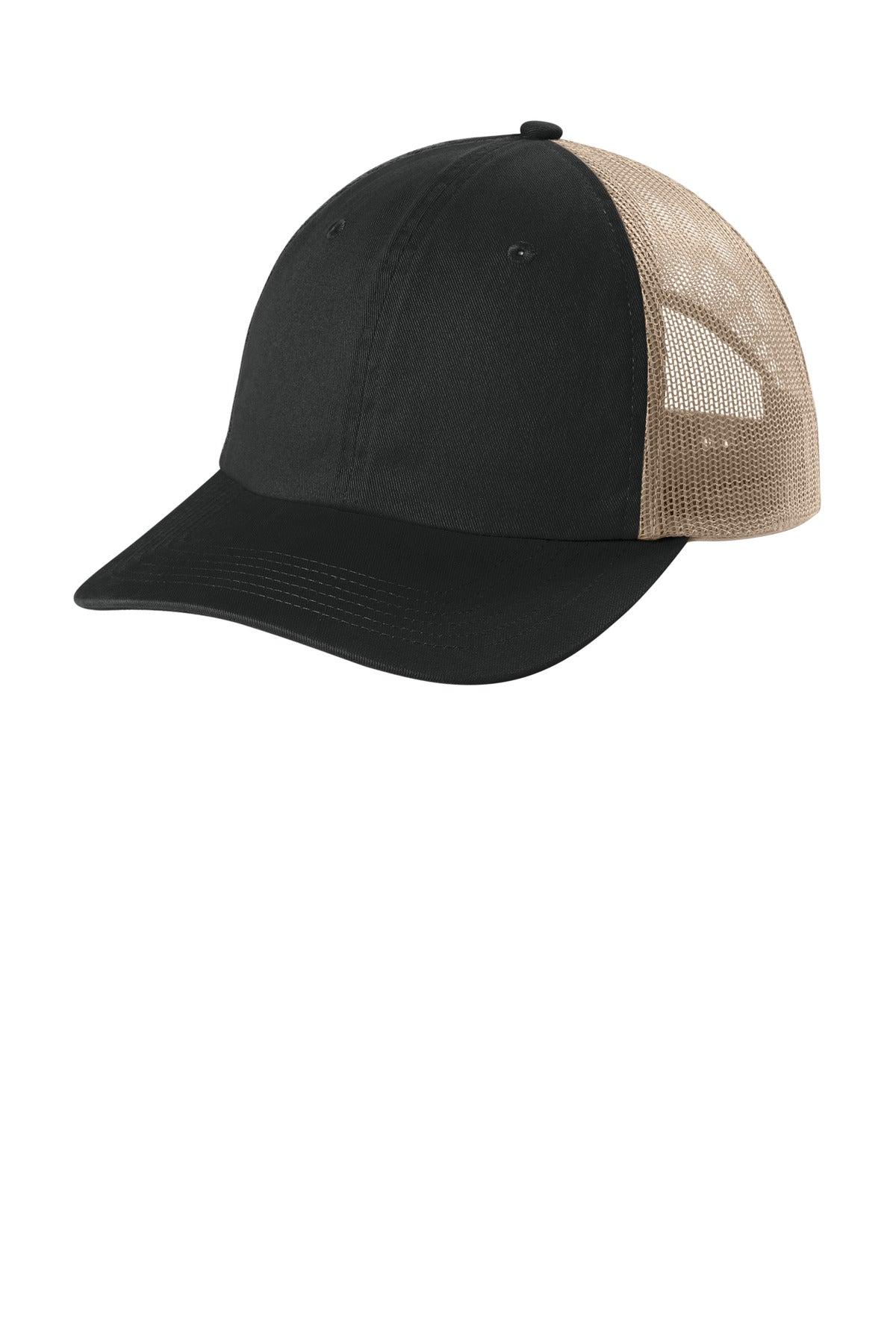 Comfort Colors Sunwashed Trucker Cap CCST0 in Black