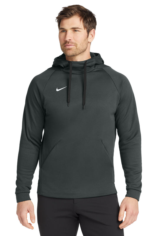 Nike Therma-FIT Pullover Fleece Hoodie  CN9473 in Team Anthracite
