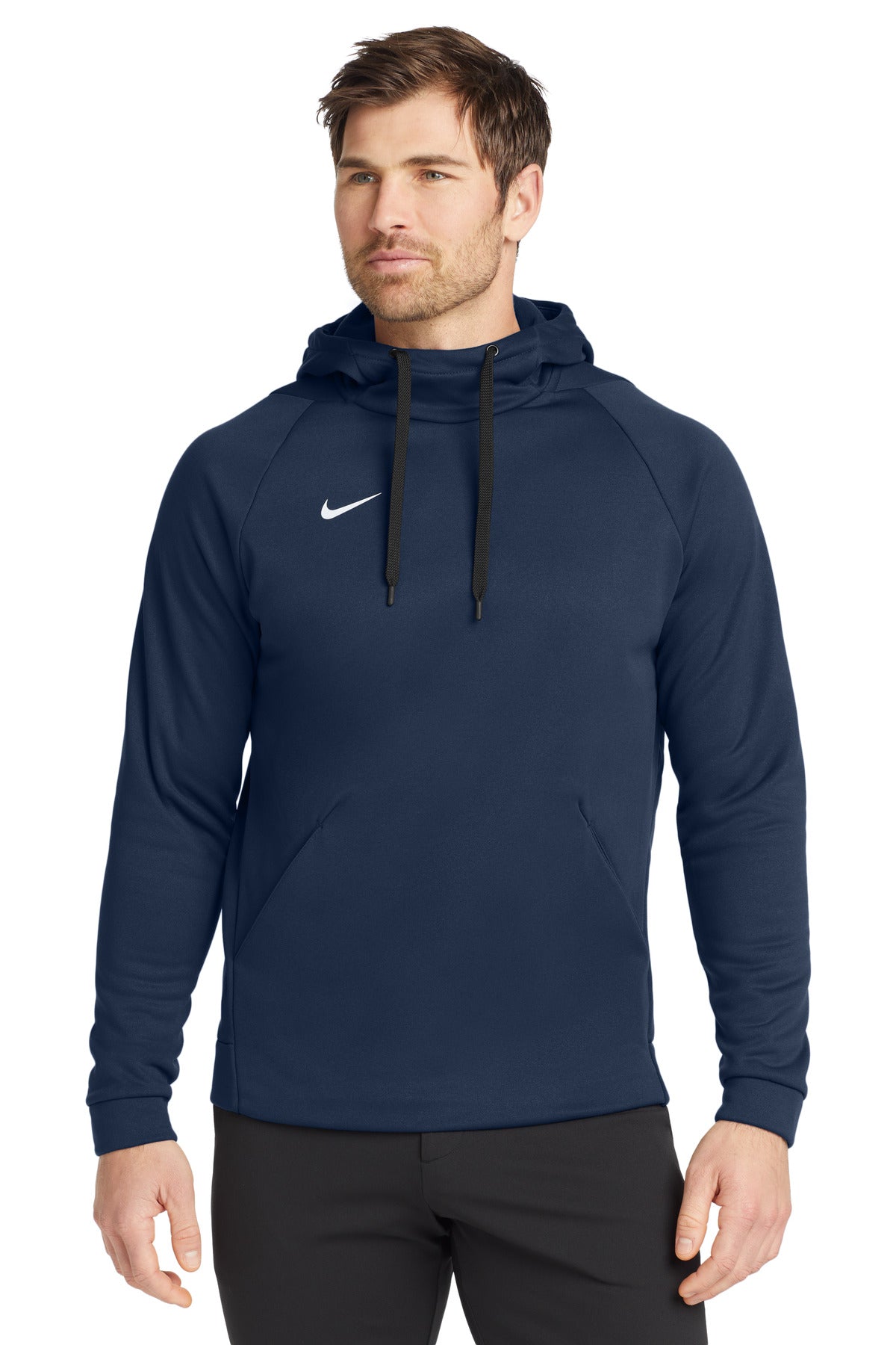 Nike Therma-FIT Pullover Fleece Hoodie  CN9473 in Team Navy