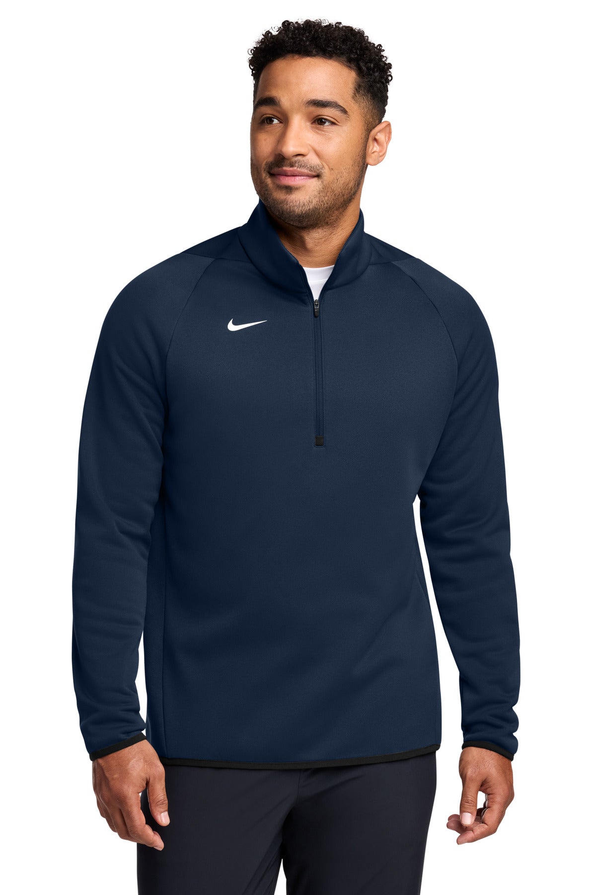 Nike Therma-FIT 1/4-Zip Fleece CN9492 in Team Navy