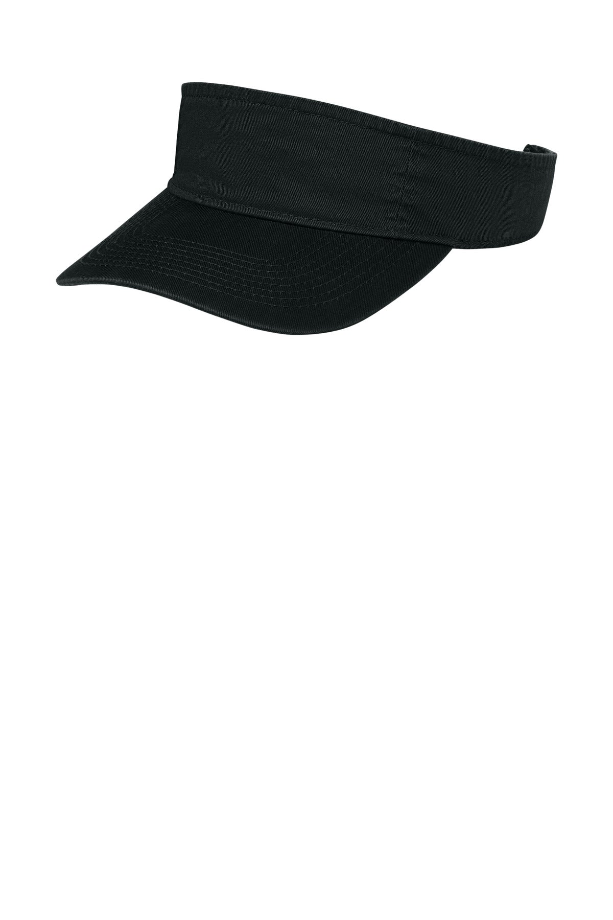 Port Authority Fashion Visor.  CP45 in Black