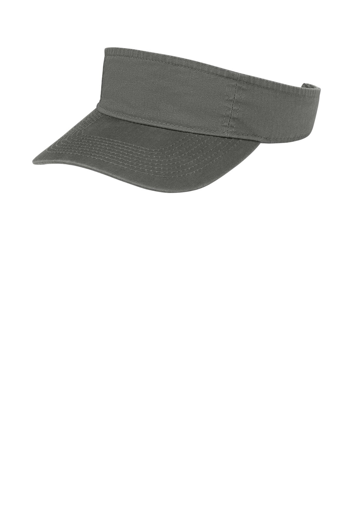 Port Authority Fashion Visor.  CP45 in Charcoal