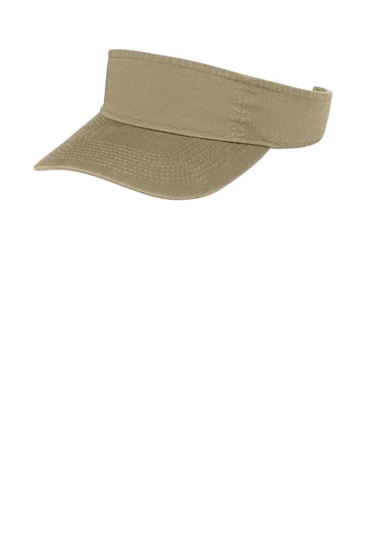 Port Authority Fashion Visor.  CP45 in Khaki