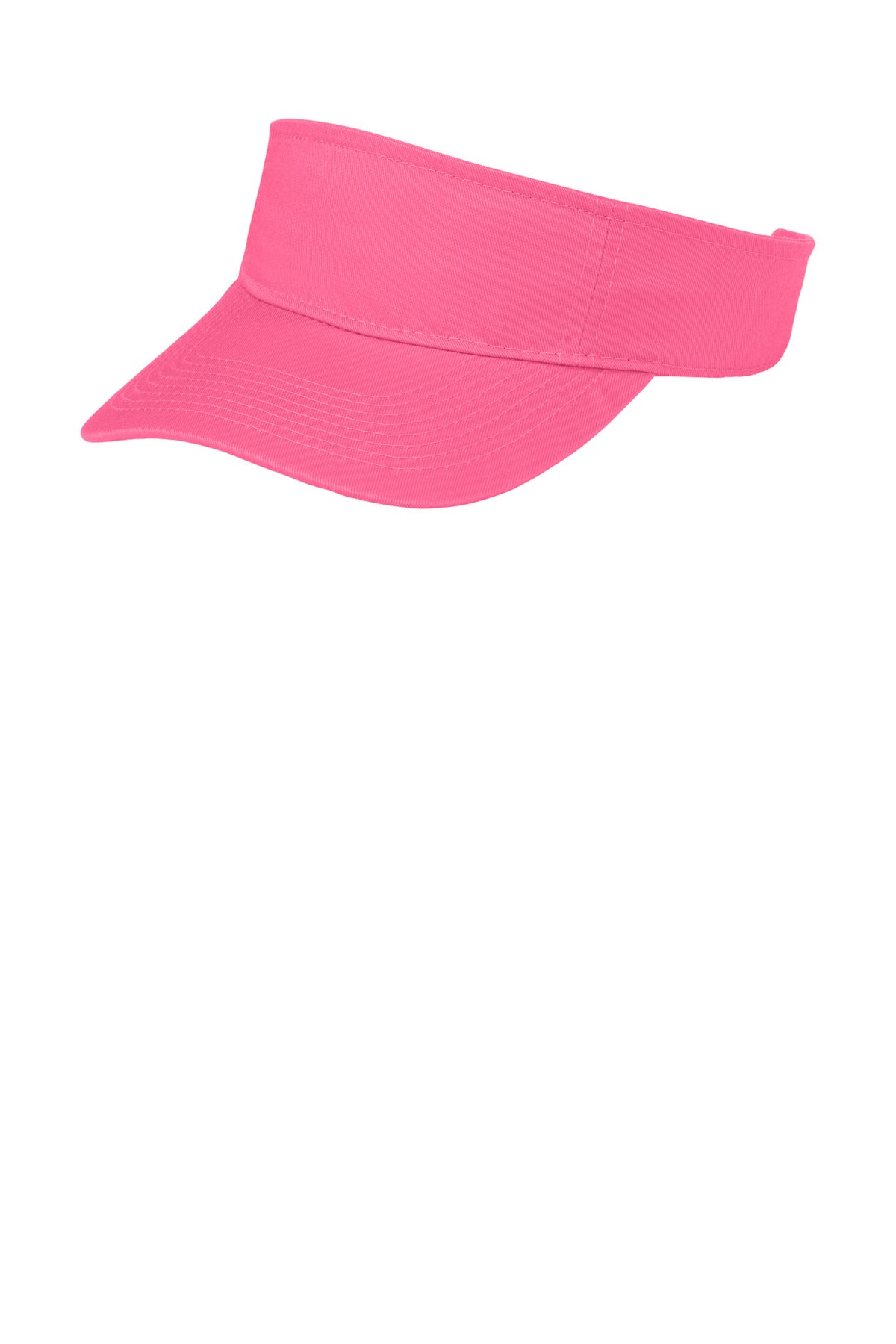 Port Authority Fashion Visor.  CP45 in Neon Pink