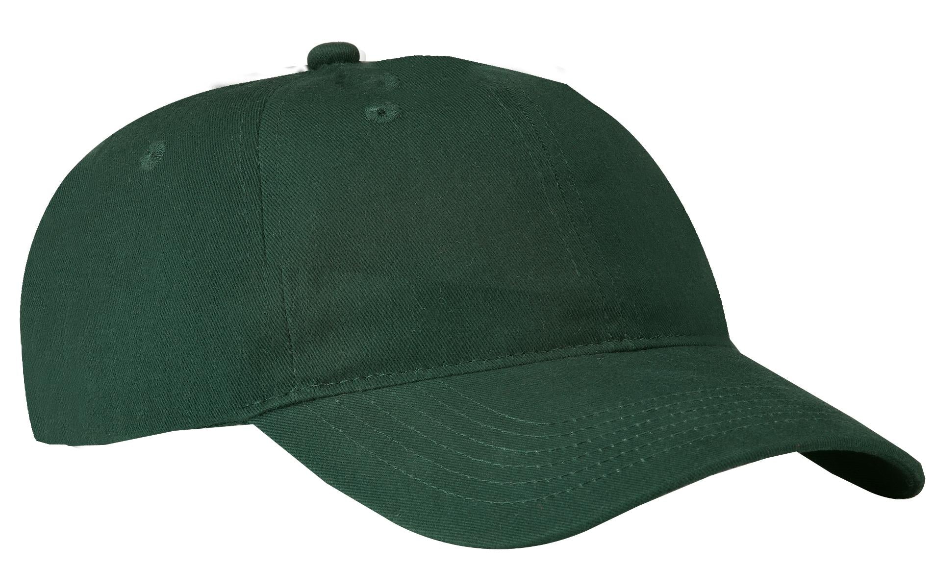 Port Authority Brushed Twill Low Profile Cap.  CP77 in Hunter
