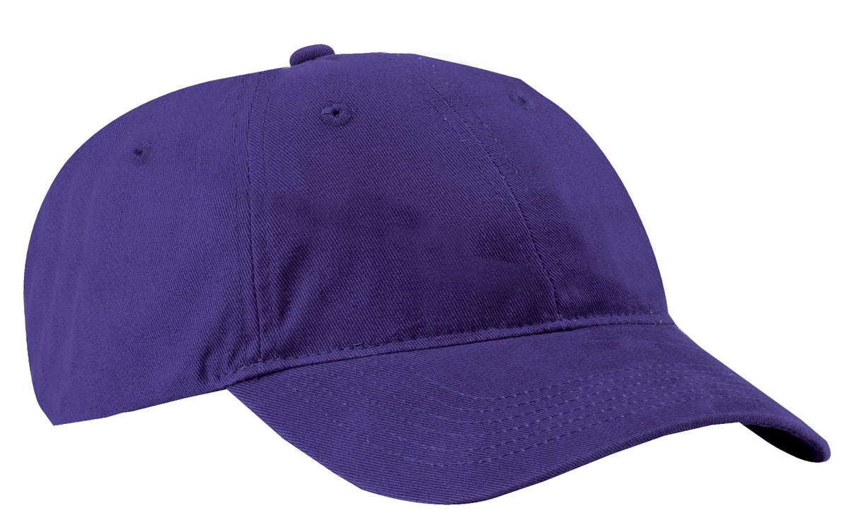 Port Authority Brushed Twill Low Profile Cap.  CP77 in Purple