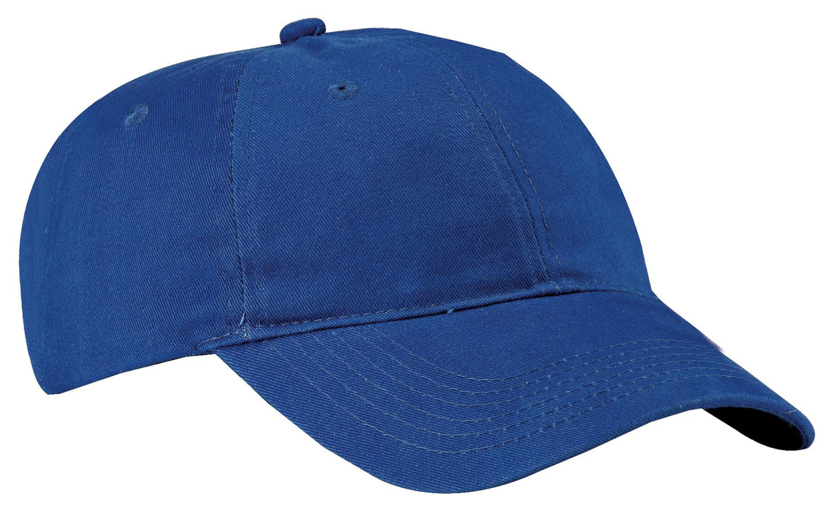 Port Authority Brushed Twill Low Profile Cap.  CP77 in Royal