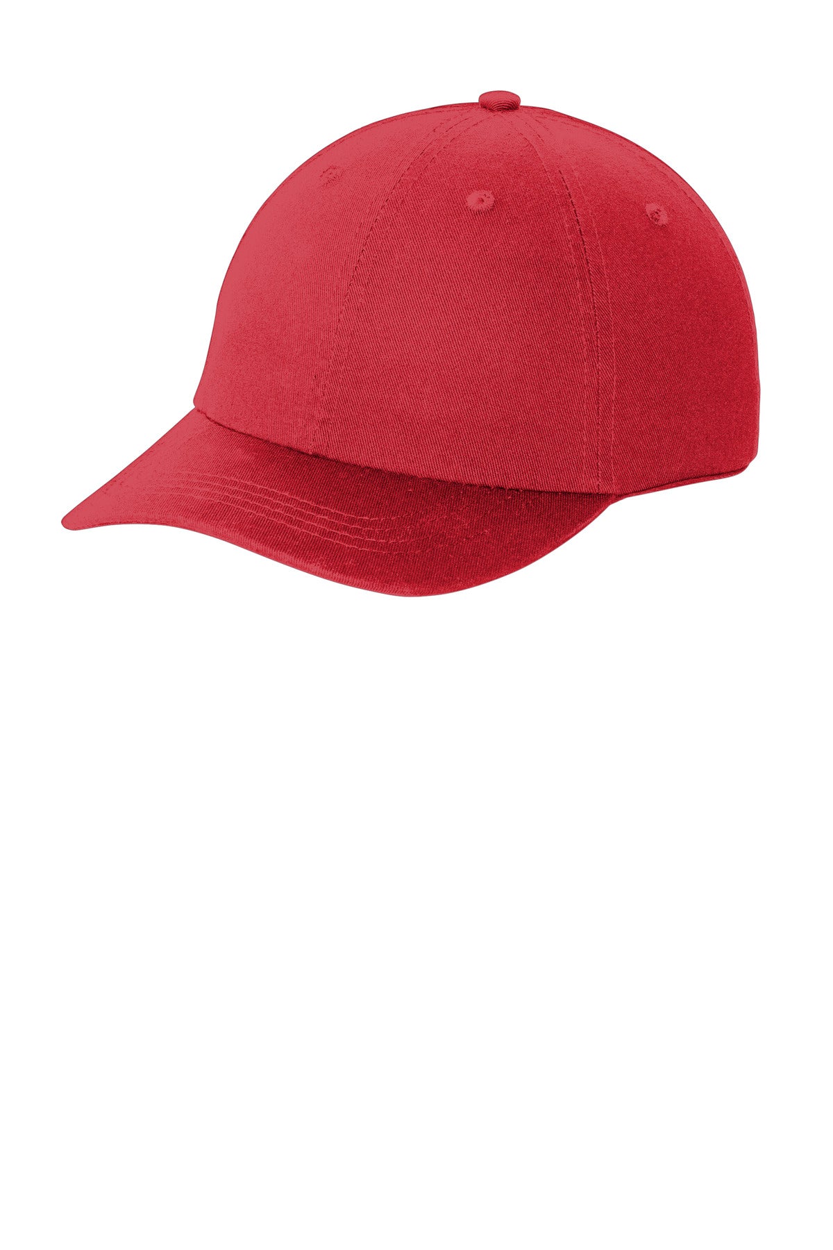 Port Authority Washed Twill Cap.  CP78 in Red