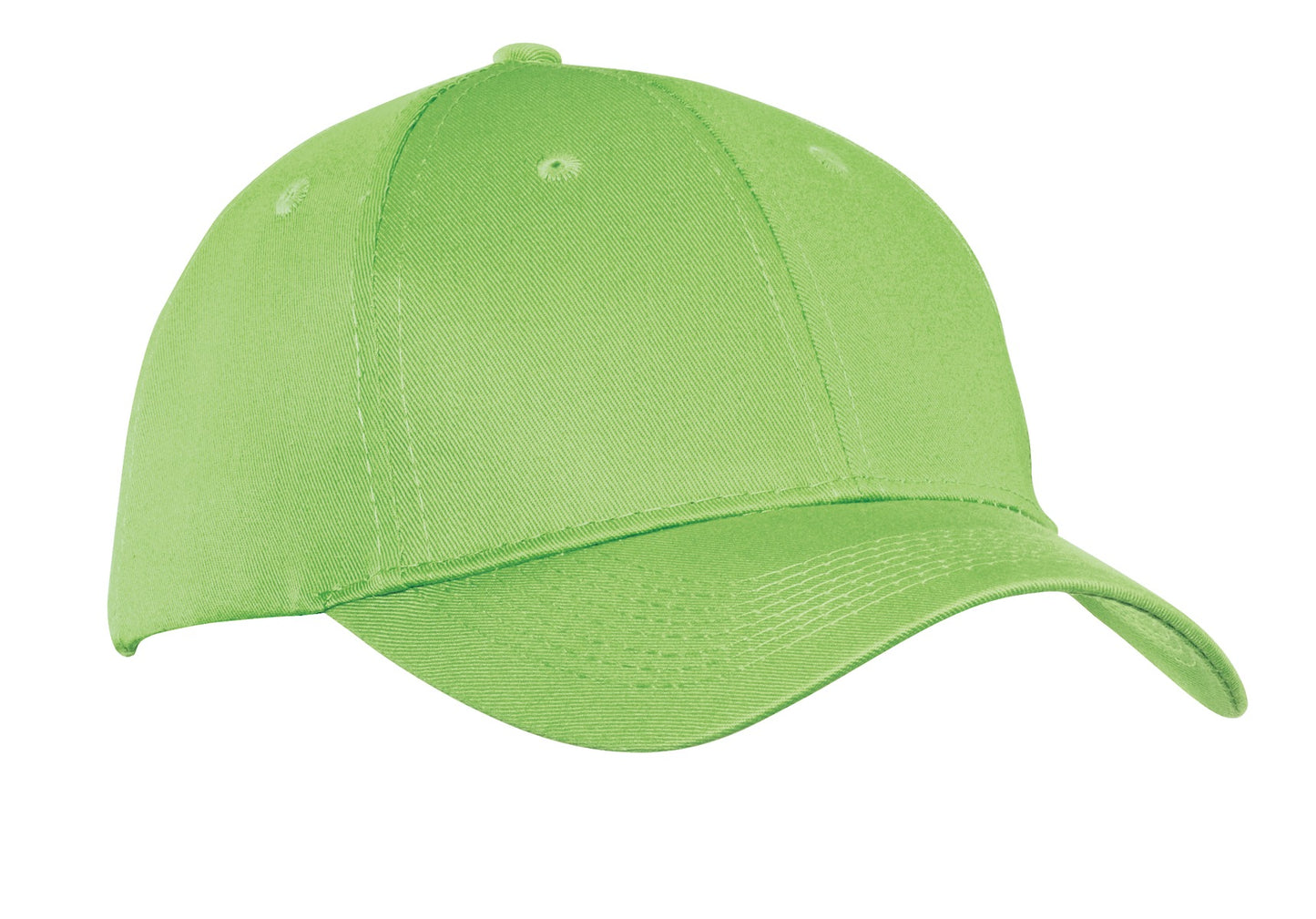 Port Authority Six-Panel Twill Cap.  CP80 in Lime