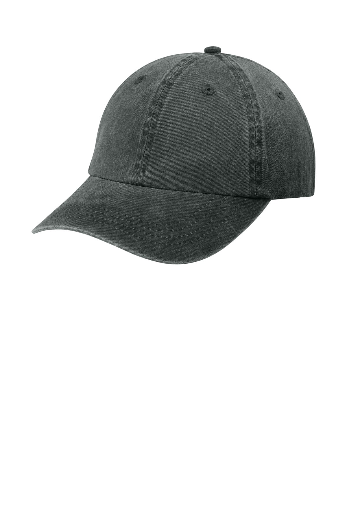 Port Authority Pigment-Dyed Cap.  CP84 in Black