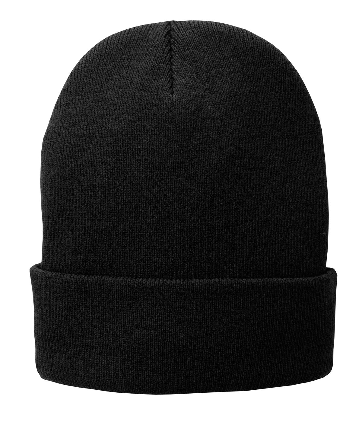 Port Authority Fleece-Lined Knit Cap. CP90L in Black