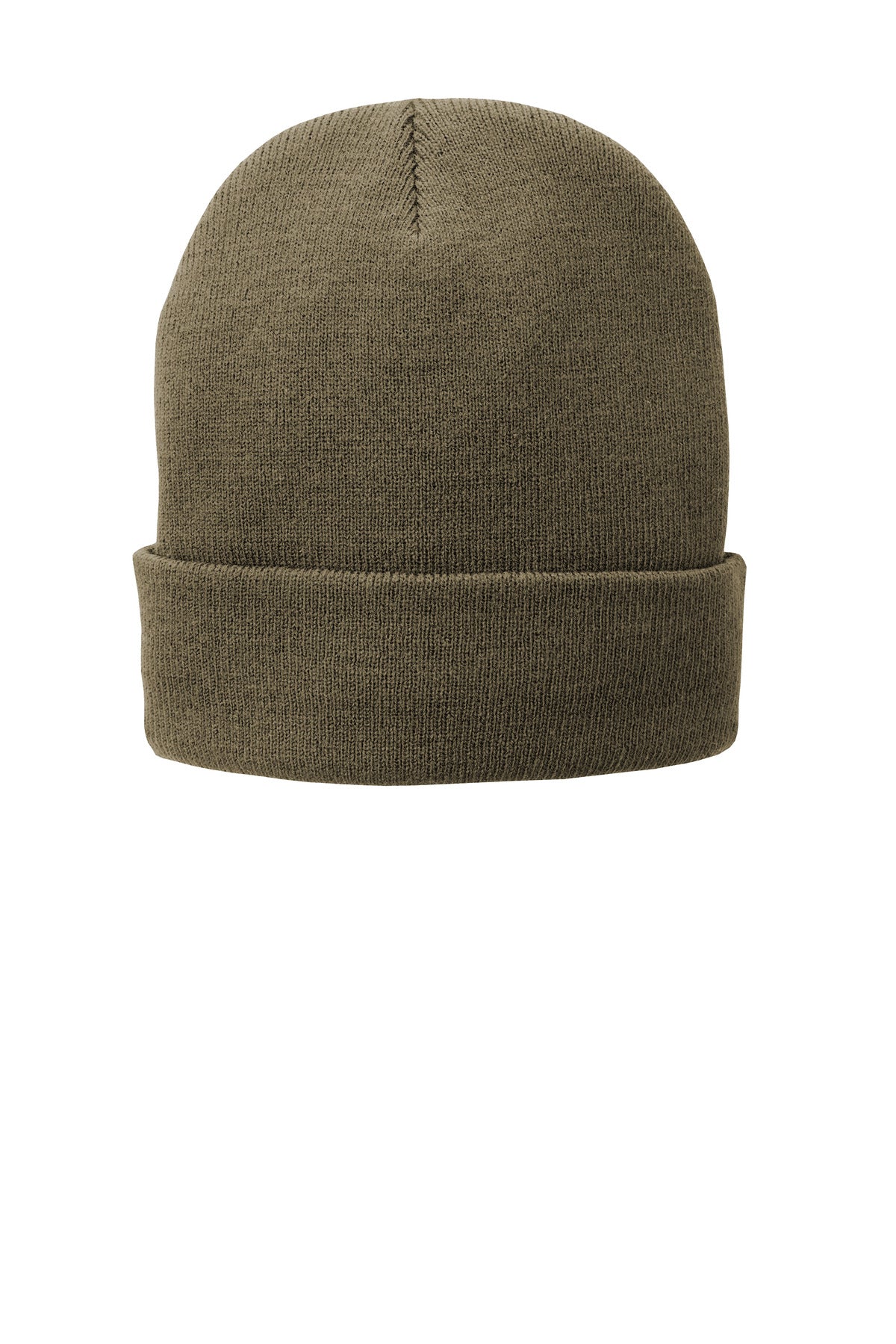 Port Authority Fleece-Lined Knit Cap. CP90L in Coyote Brown