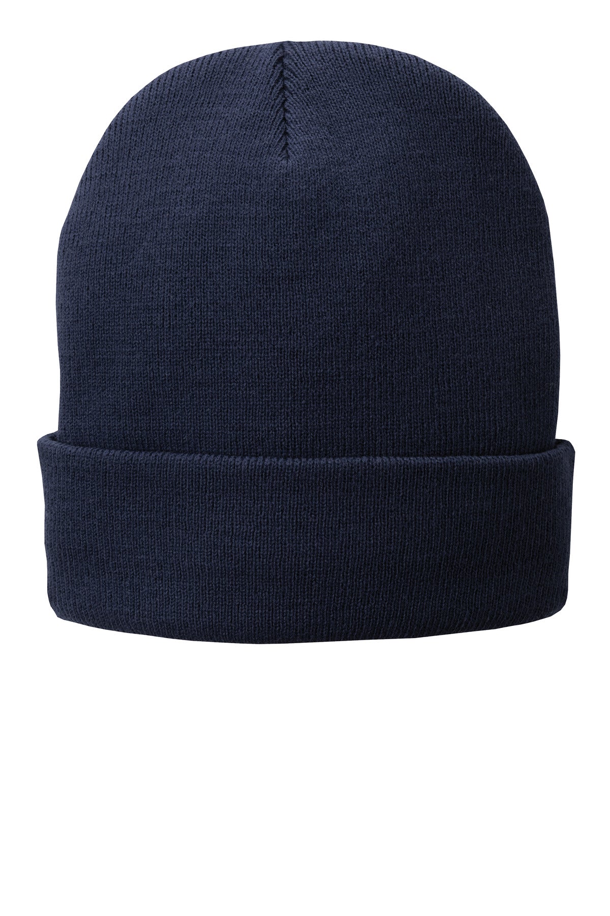 Port Authority Fleece-Lined Knit Cap. CP90L in Navy