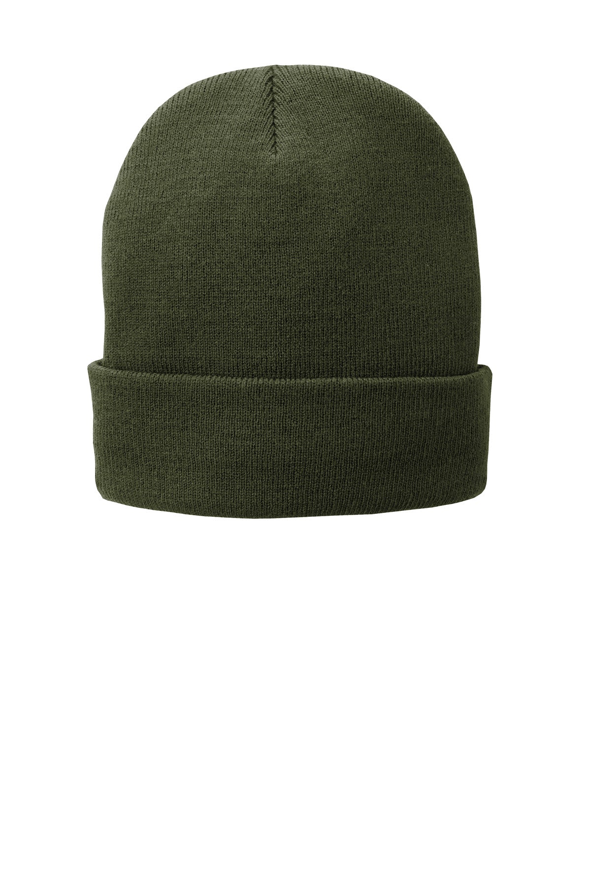 Port Authority Fleece-Lined Knit Cap. CP90L in Olive Drab Green