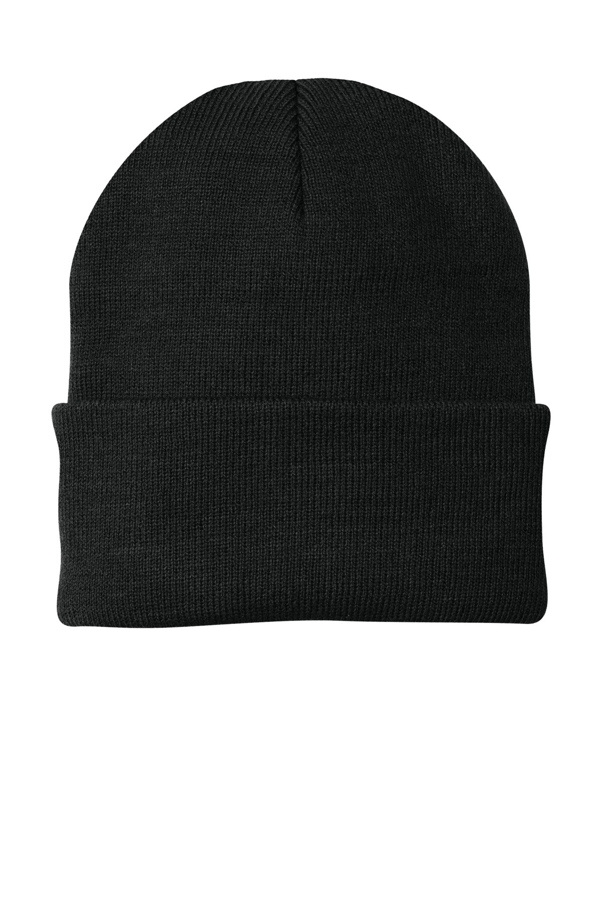 Port Authority Knit Cap.  CP90 in Black