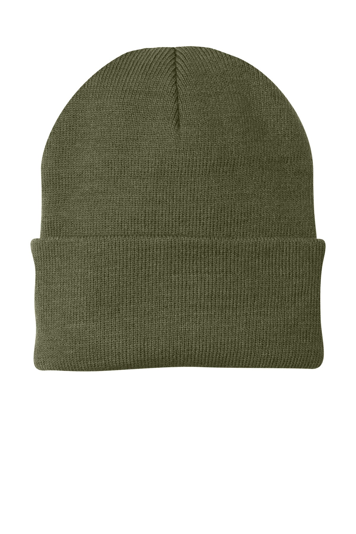 Port Authority Knit Cap.  CP90 in Olive Drab Green