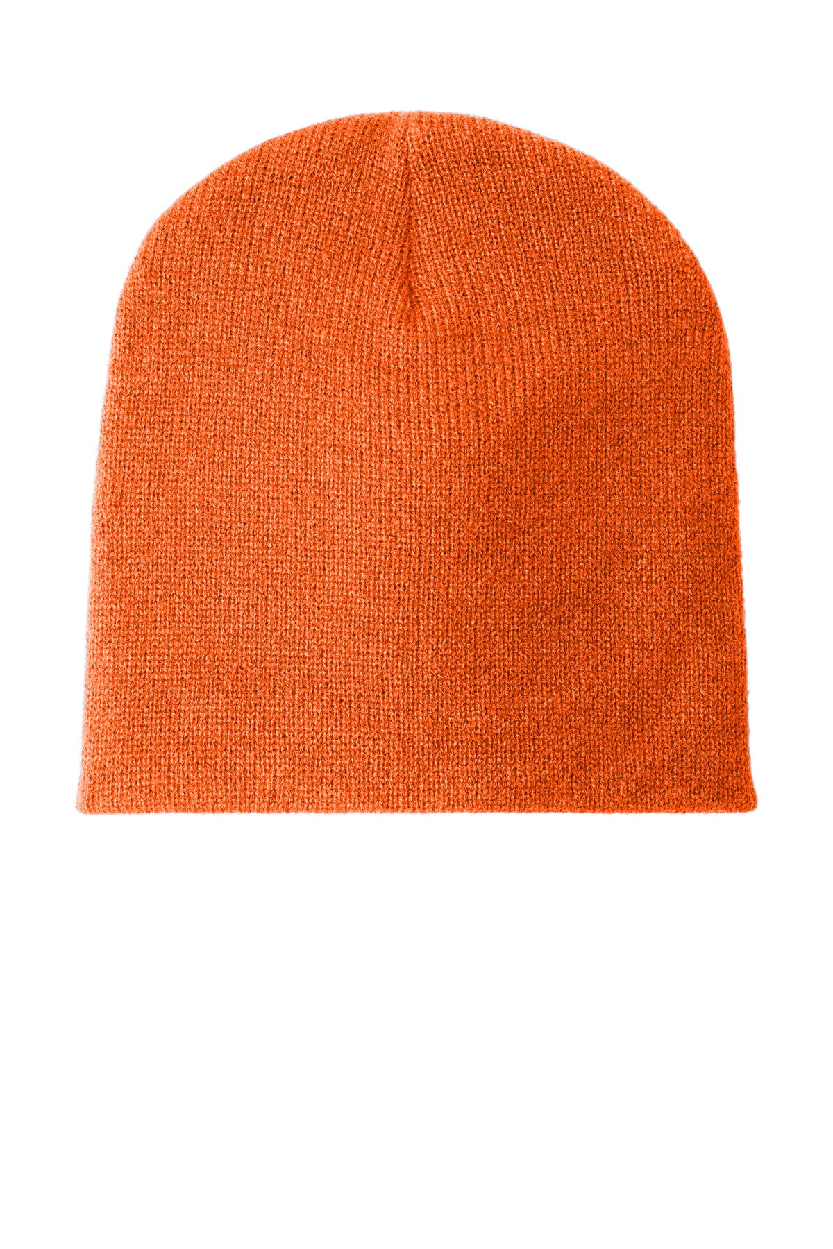 Port Authority Beanie Cap.  CP91 in Neon Orange