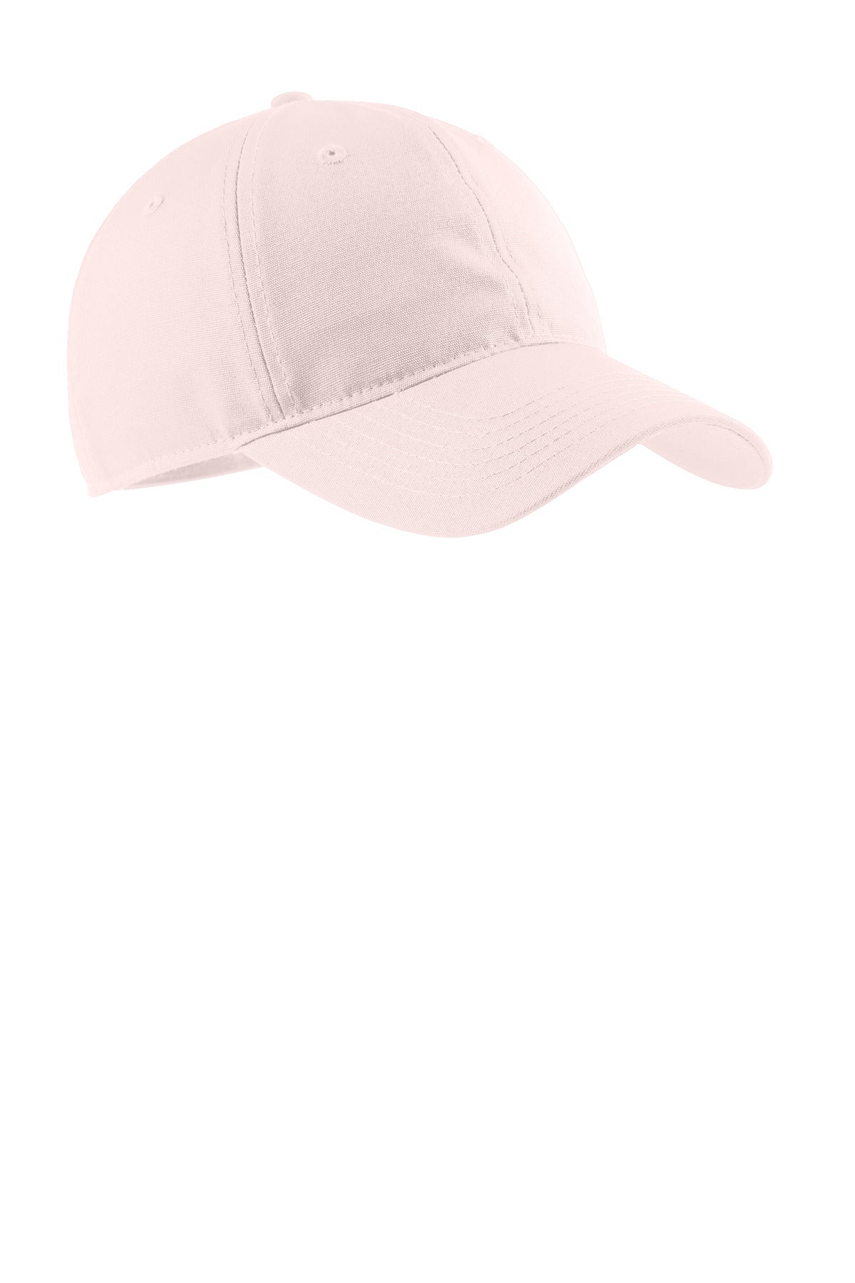 Port Authority Soft Brushed Canvas Cap. CP96 in Light Pink