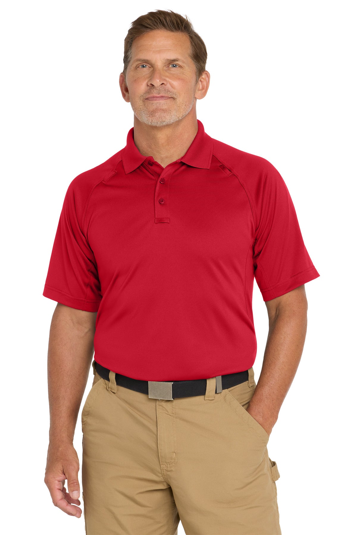 CornerStone - Select Snag-Proof Tactical Polo. CS410 in Red