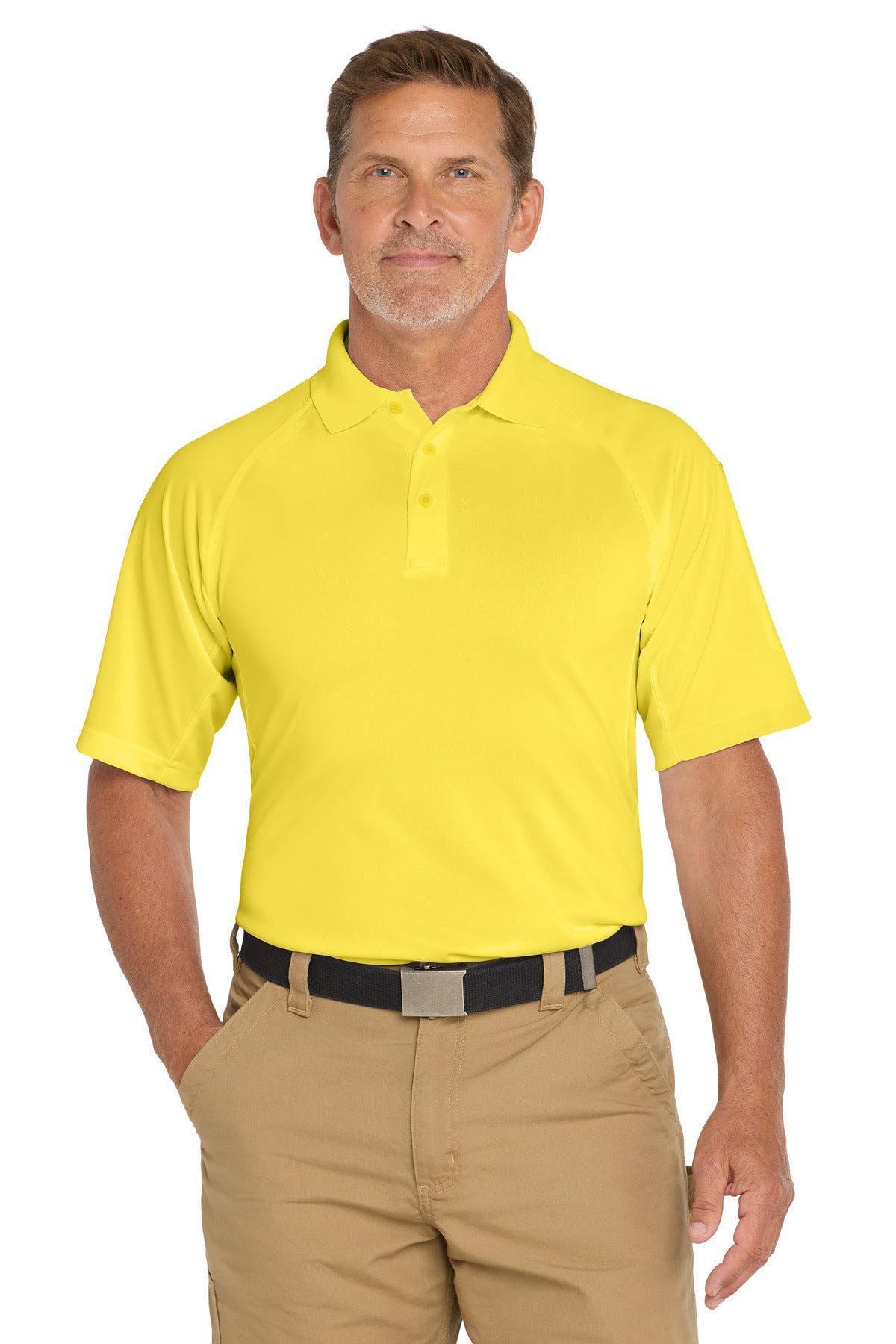 CornerStone - Select Snag-Proof Tactical Polo. CS410 in Yellow