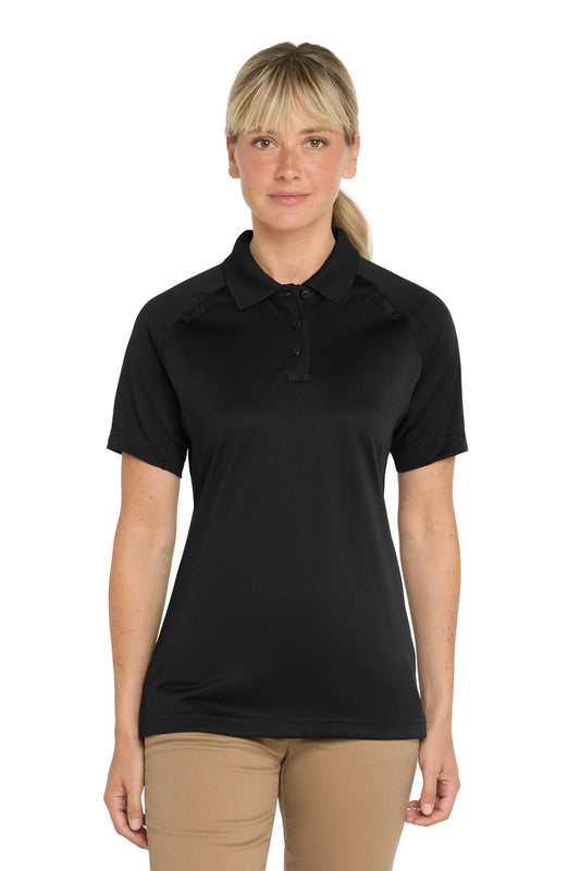 CornerStone Women's Select Snag-Proof Tactical Polo. CS411 in Black