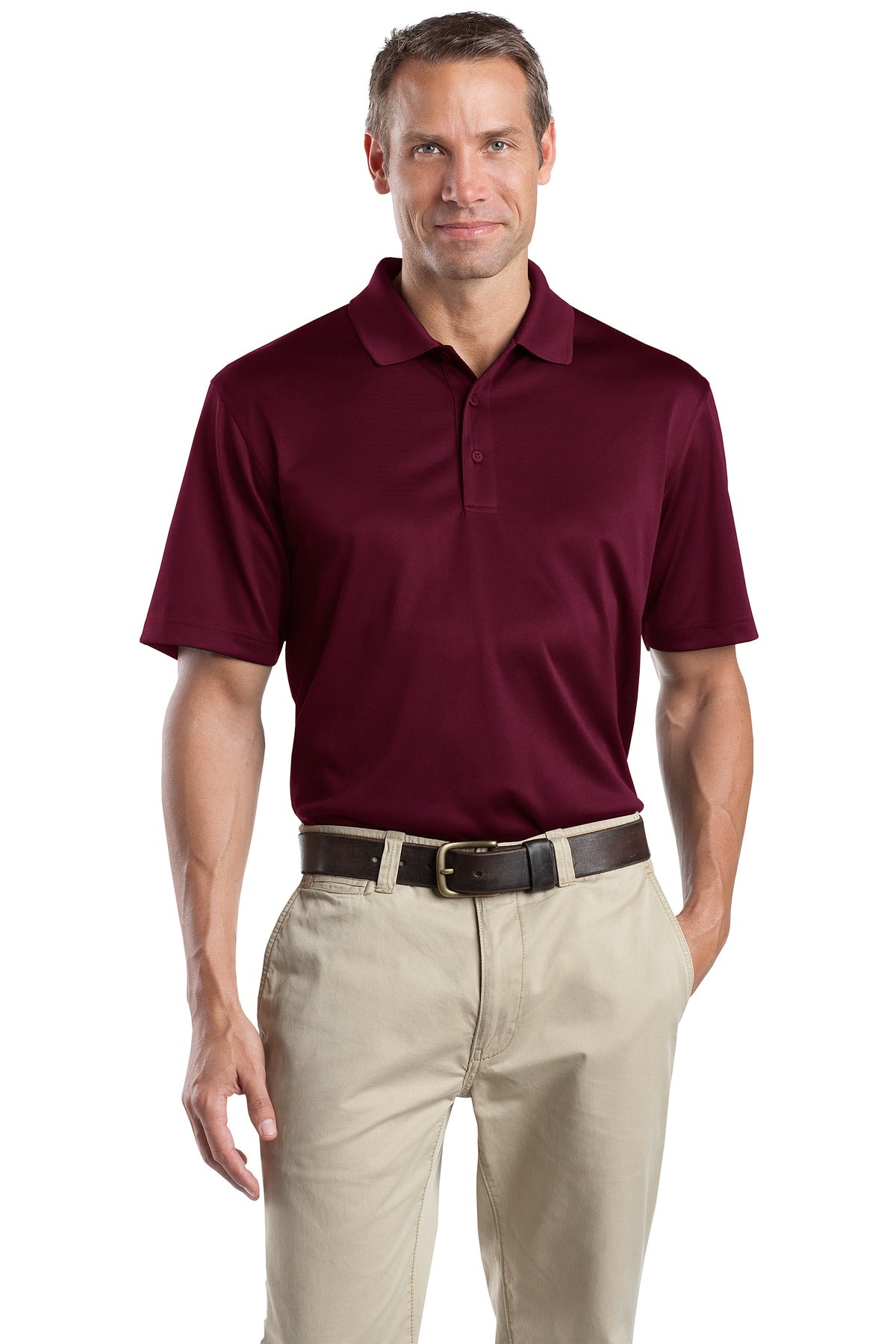 CornerStone - Select Snag-Proof Polo. CS412 in Maroon