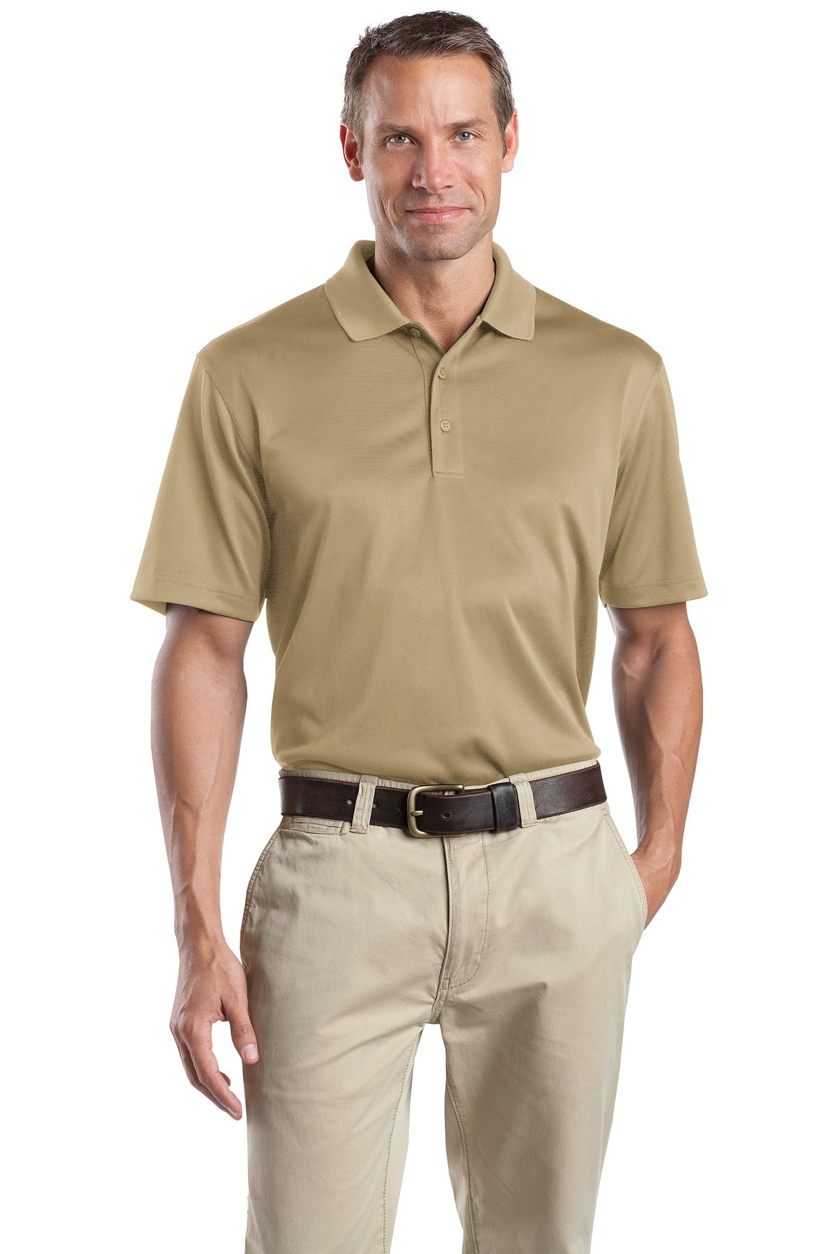 CornerStone - Select Snag-Proof Polo. CS412 in Tan