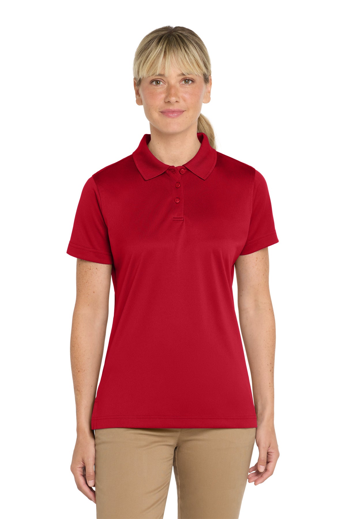 CornerStone Women's Select Snag-Proof Polo. CS413 in Red