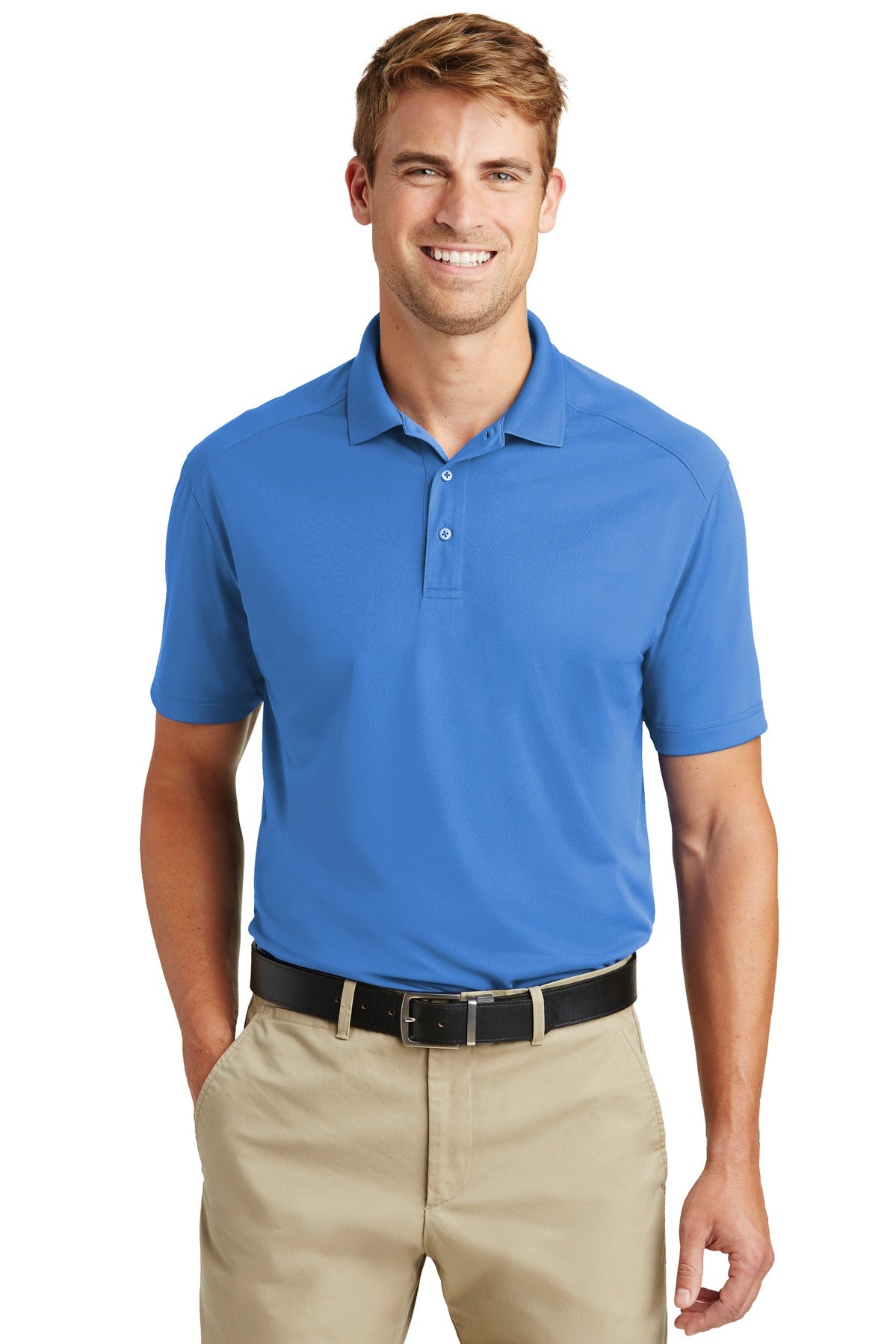 CornerStone Select Lightweight Snag-Proof Polo. CS418 in Blue Lake