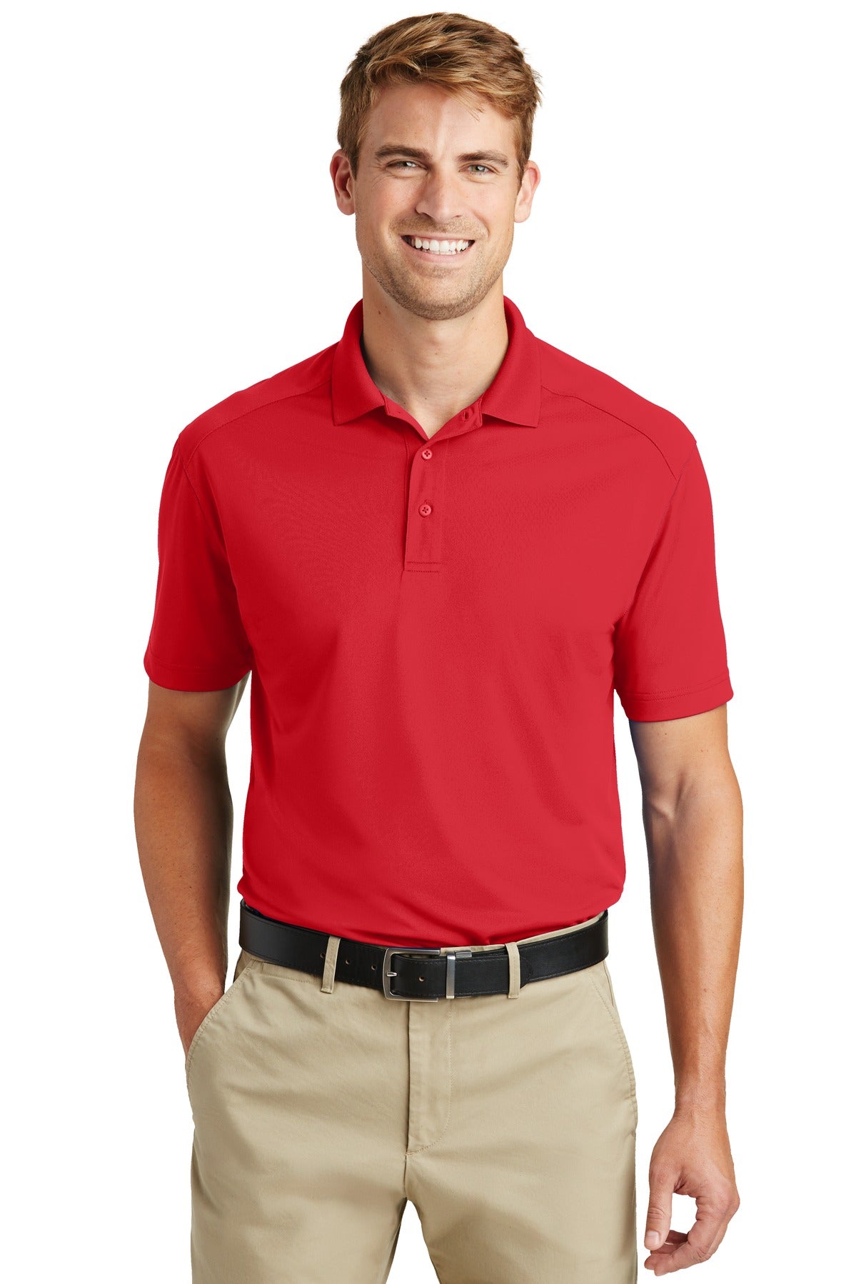 CornerStone Select Lightweight Snag-Proof Polo. CS418 in Red