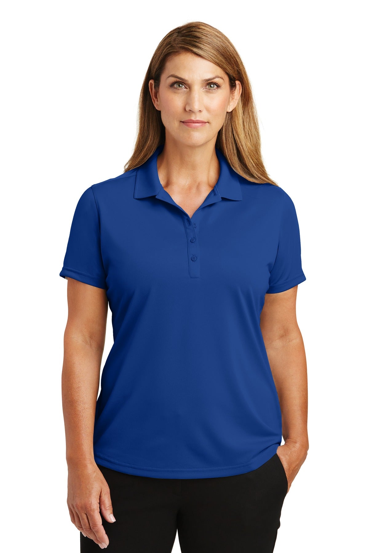 CornerStone Women's Select Lightweight Snag-Proof Polo. CS419 in Royal