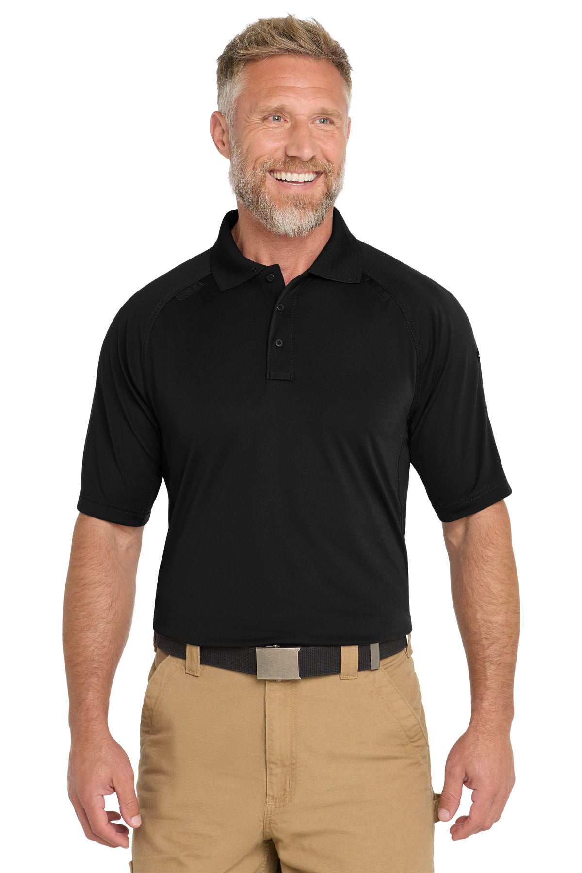 CornerStone  Select Lightweight Snag-Proof Tactical Polo. CS420 in Black