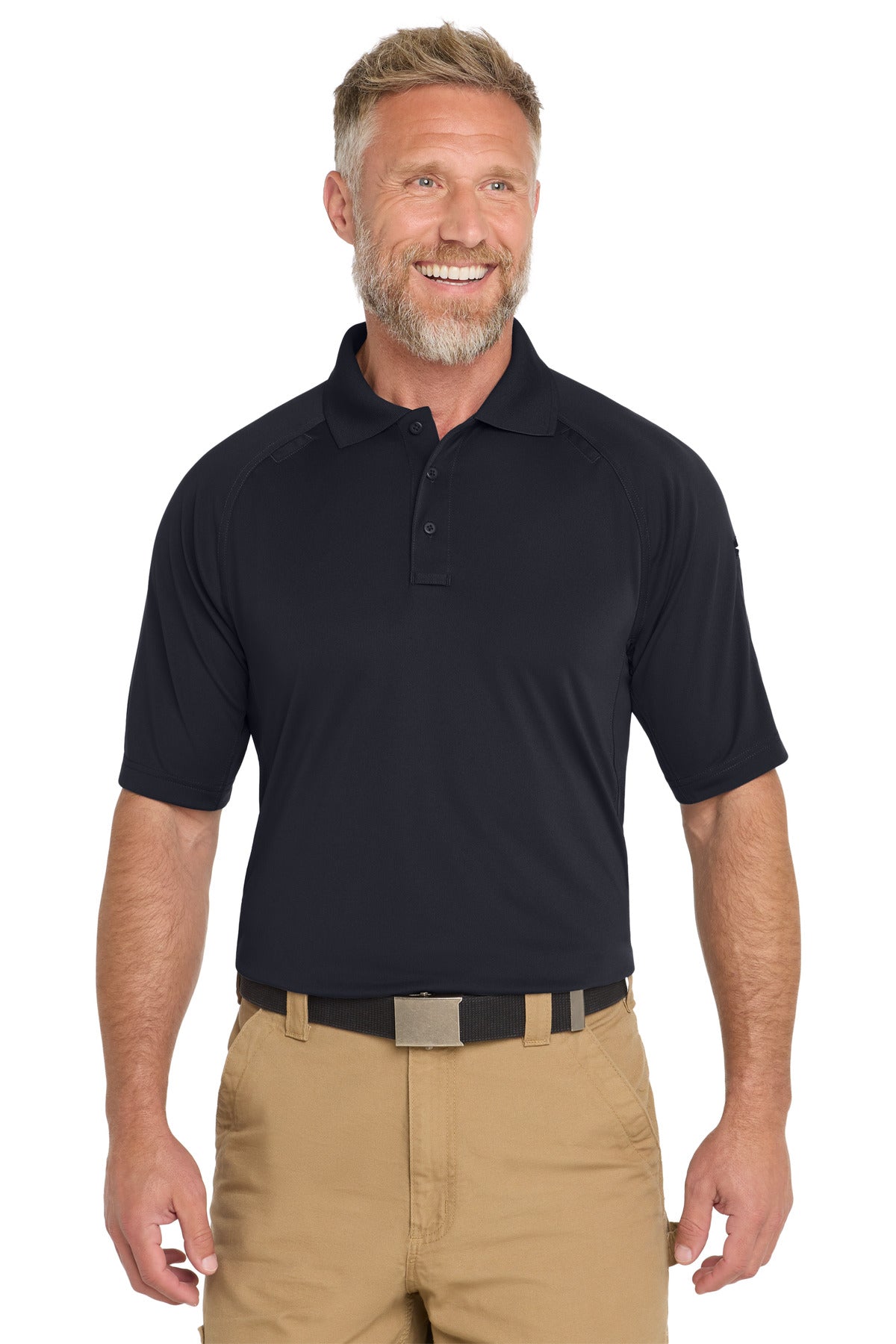 CornerStone  Select Lightweight Snag-Proof Tactical Polo. CS420 in Dark Navy