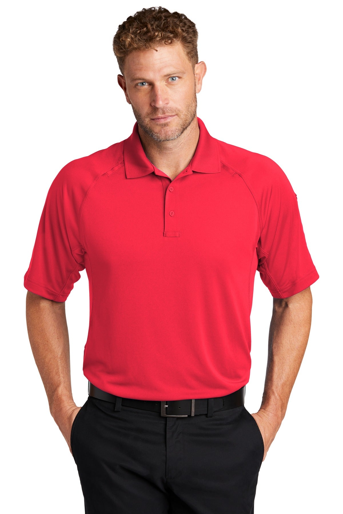 CornerStone  Select Lightweight Snag-Proof Tactical Polo. CS420 in Red