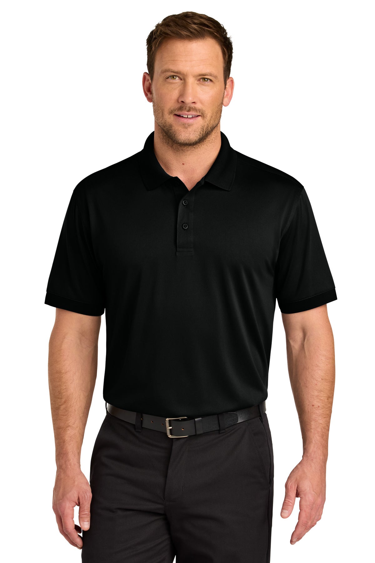 CornerStone Workwear Pro Polo CS450 in Black