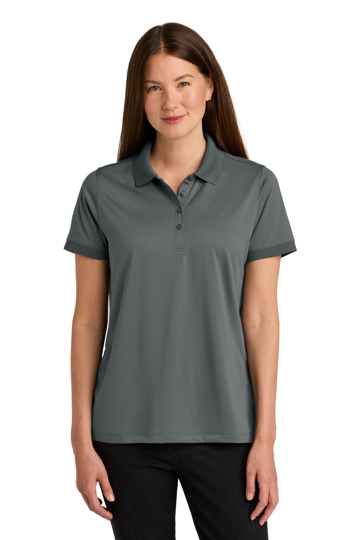 CornerStone Women's Workwear Pro Polo CS451 in Metal Grey