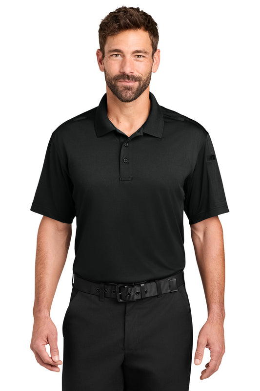 CornerStone Workwear Pro Tactical Polo CS452 in Black