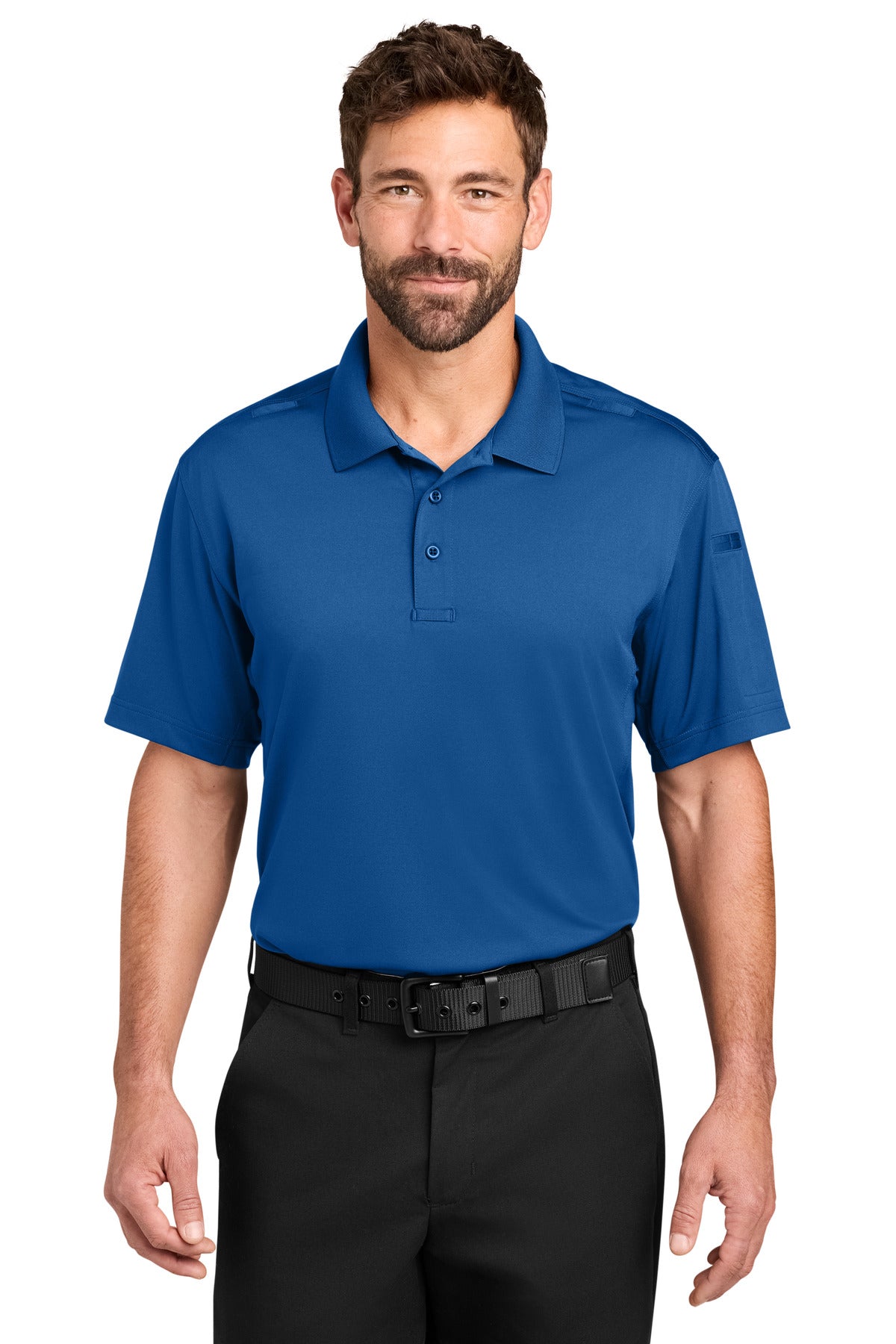 CornerStone Workwear Pro Tactical Polo CS452 in Royal