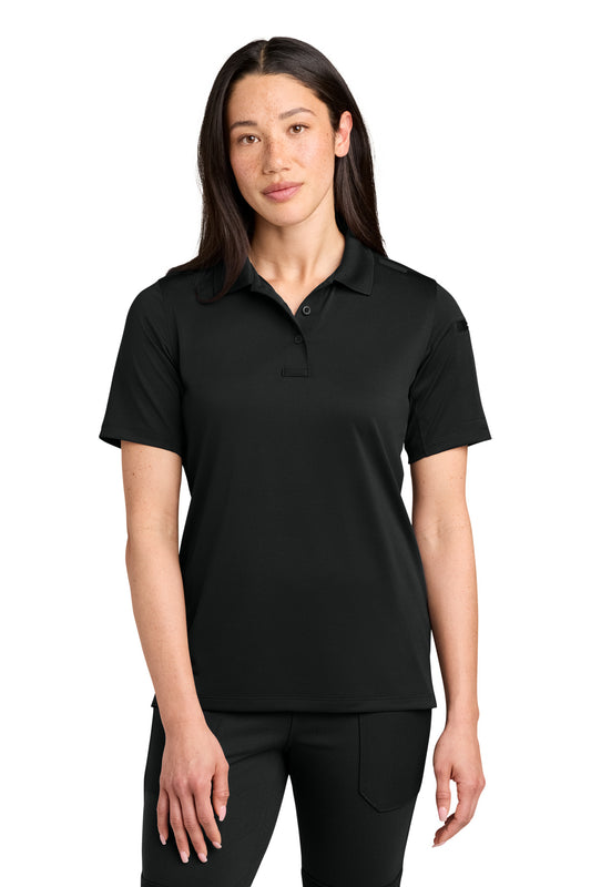 CornerStone Women's Workwear Pro Tactical Polo CS453 in Black