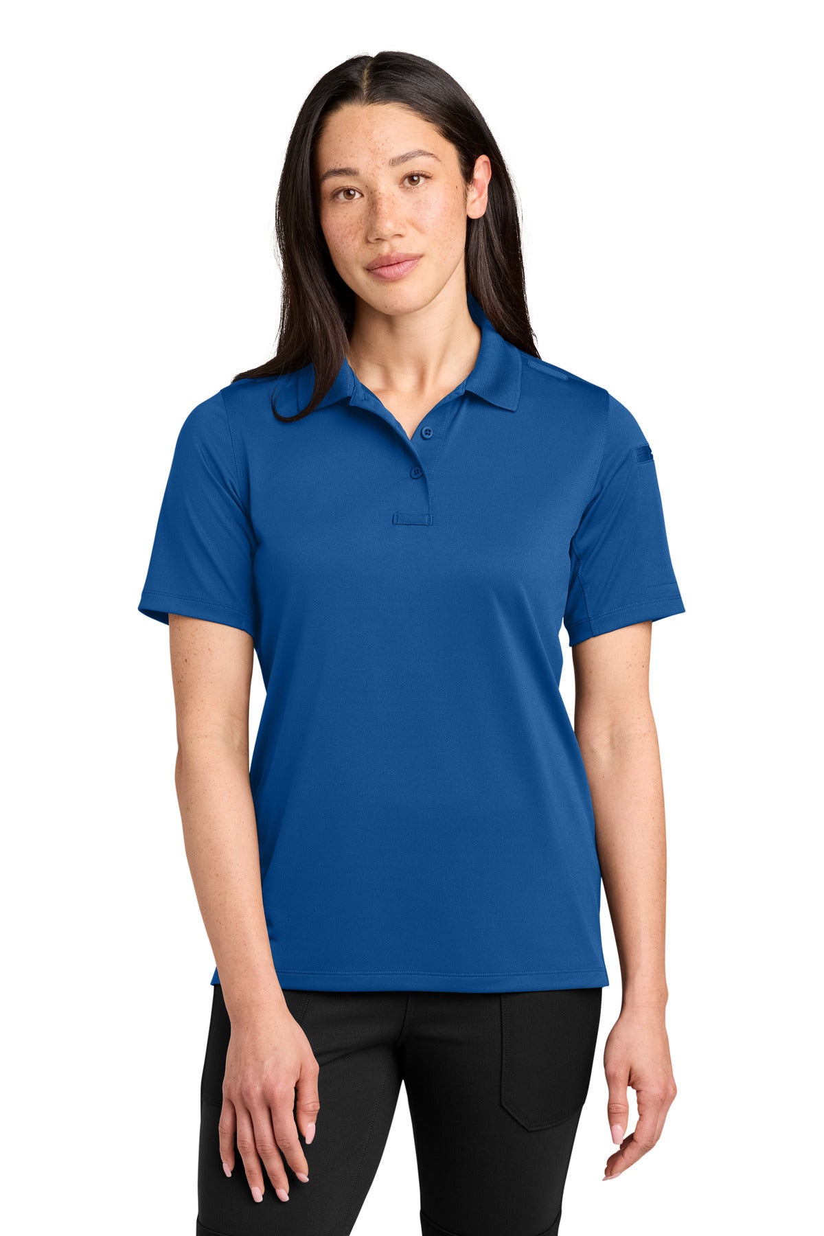 CornerStone Women's Workwear Pro Tactical Polo CS453 in Royal