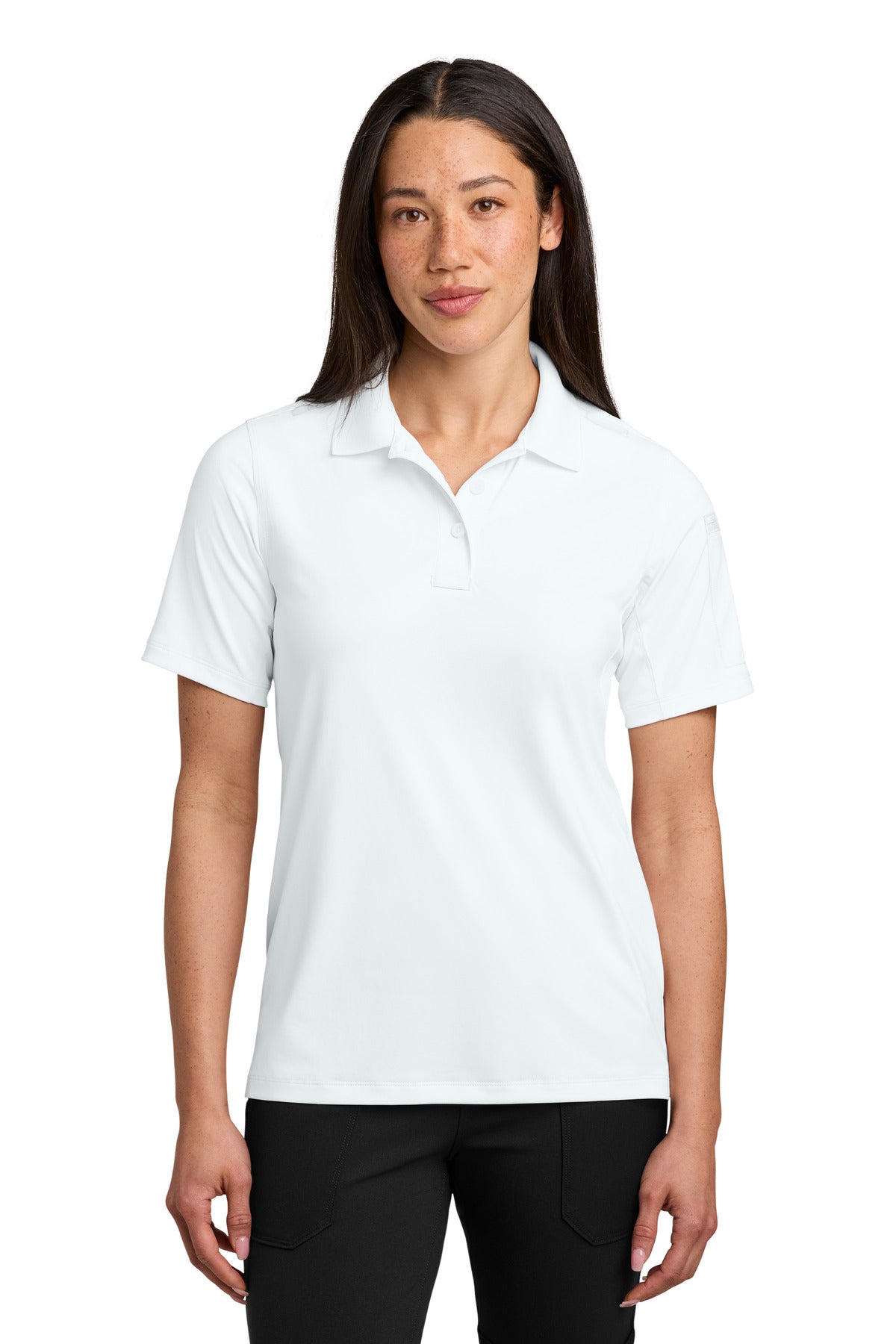 CornerStone Women's Workwear Pro Tactical Polo CS453 in White