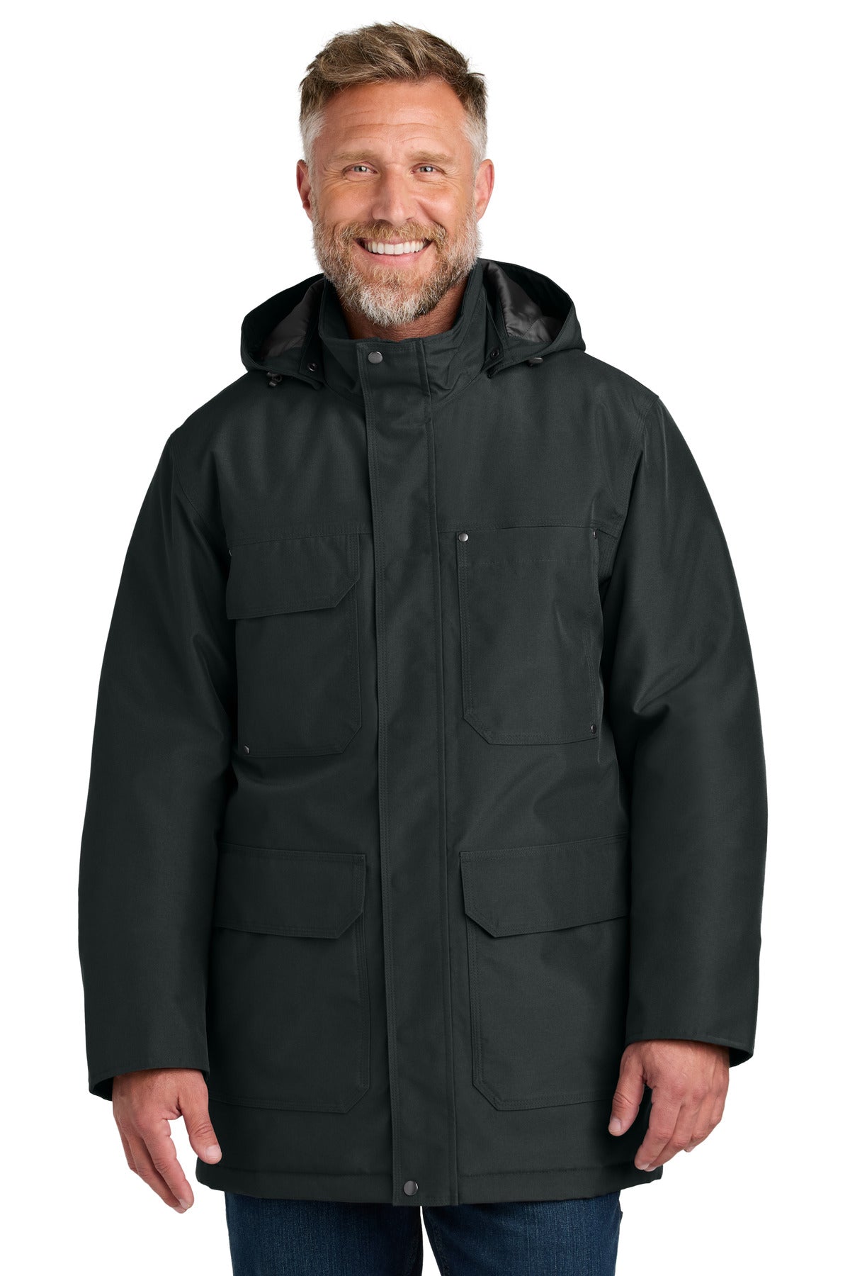 CornerStone Elements Insulated Parka CSJ10 in Black