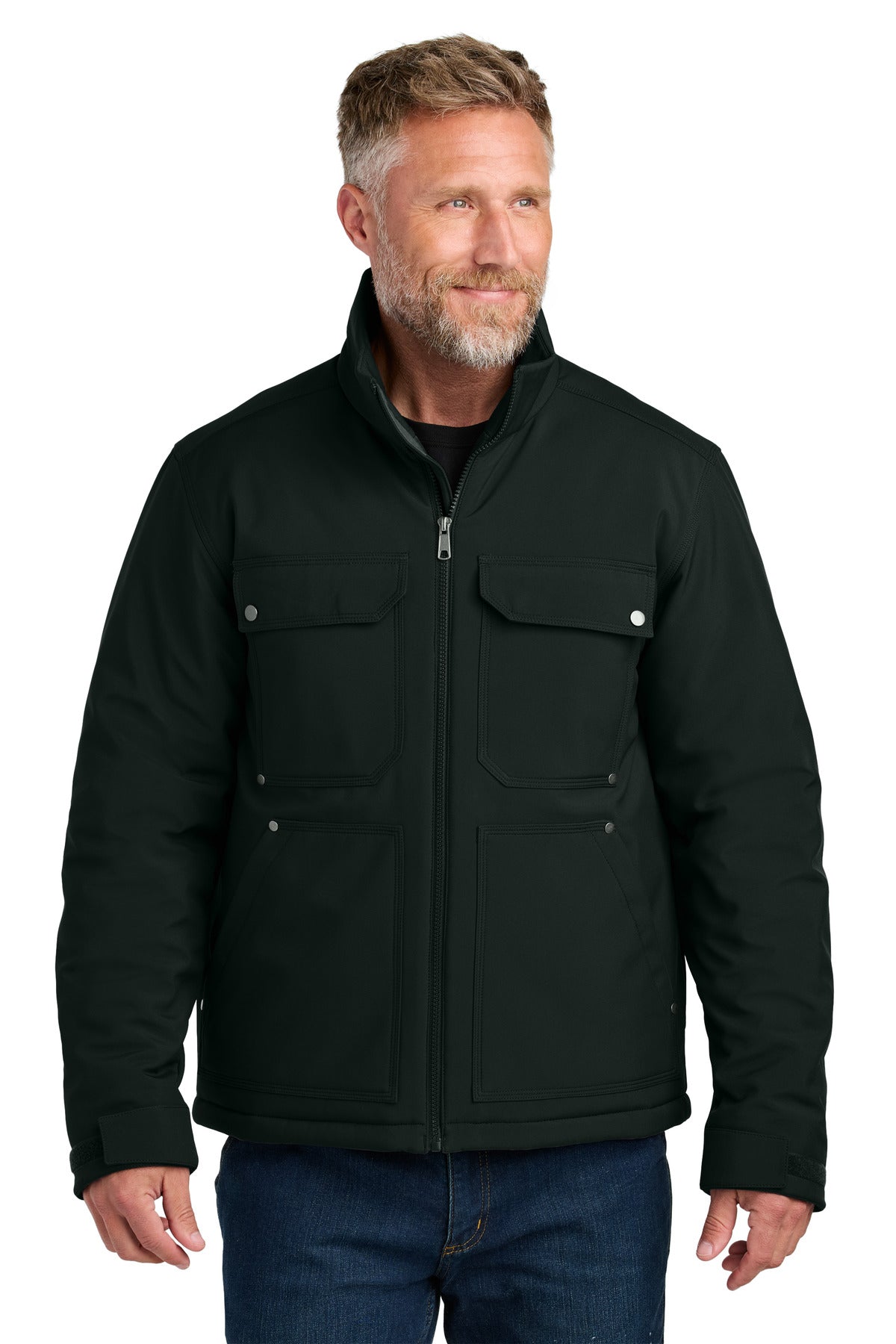 CornerStone Insulated Workwear Soft Shell CSJ75 in Black