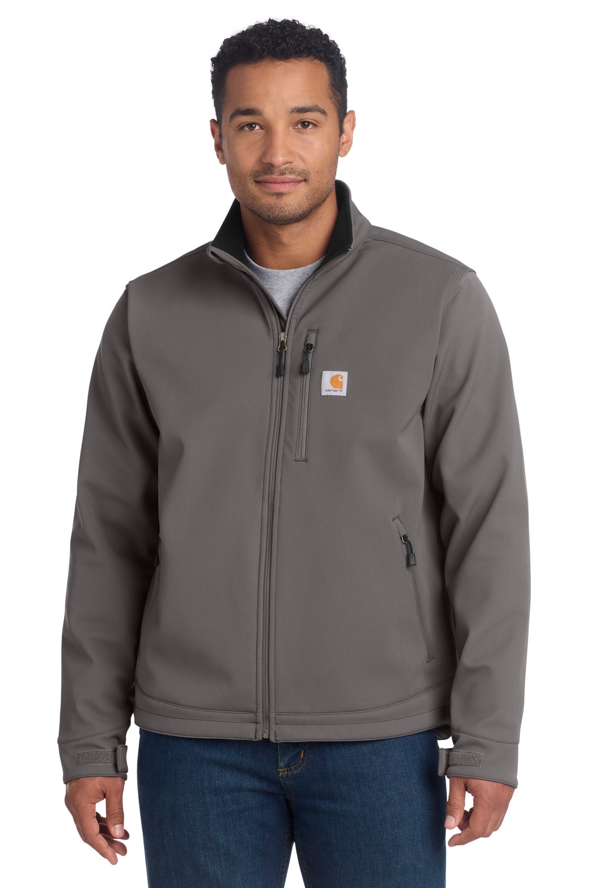Carhartt  Crowley Soft Shell Jacket. CT102199 in Charcoal