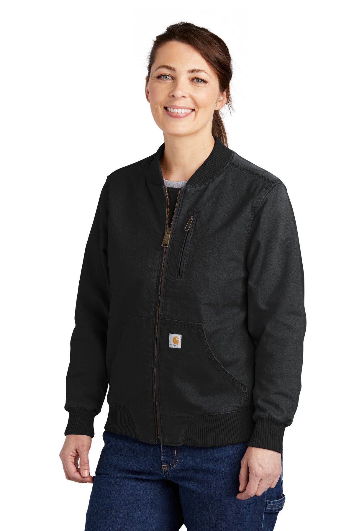 Carhartt Women's Rugged Flex Crawford Jacket CT102524 in Black