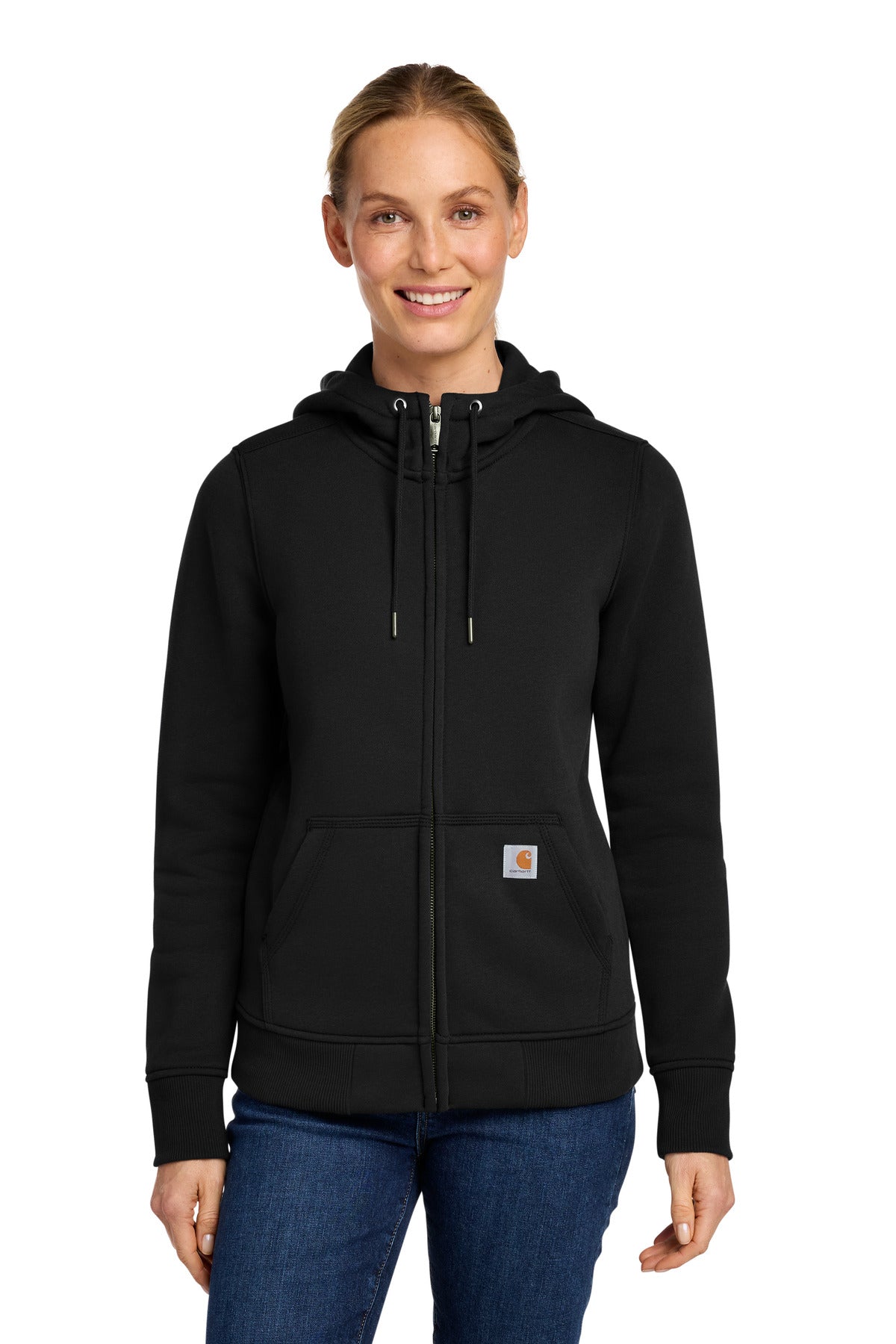 Carhartt Women's Clarksburg Full-Zip Hoodie CT102788 in Black