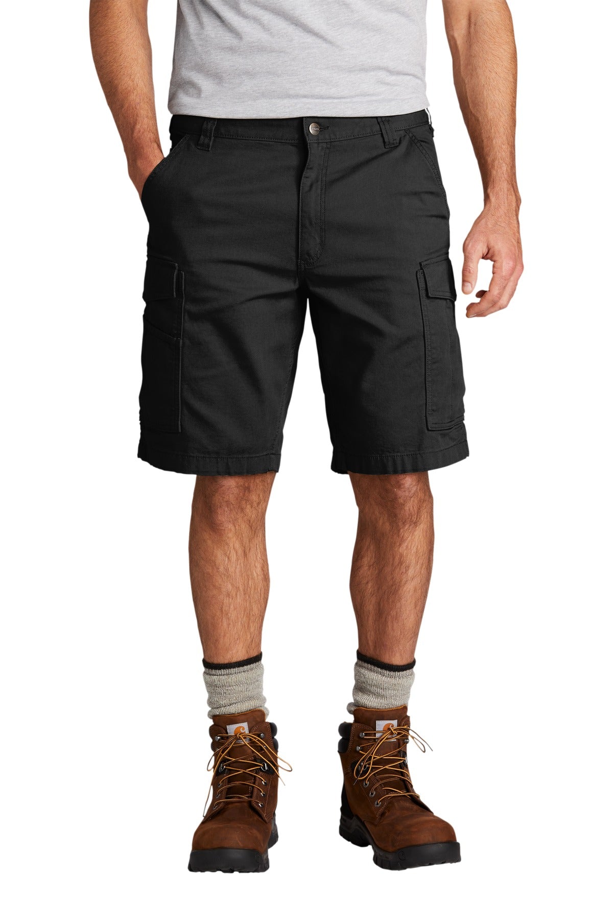 Carhartt Rugged Flex Rigby Cargo Short CT103542 in Black