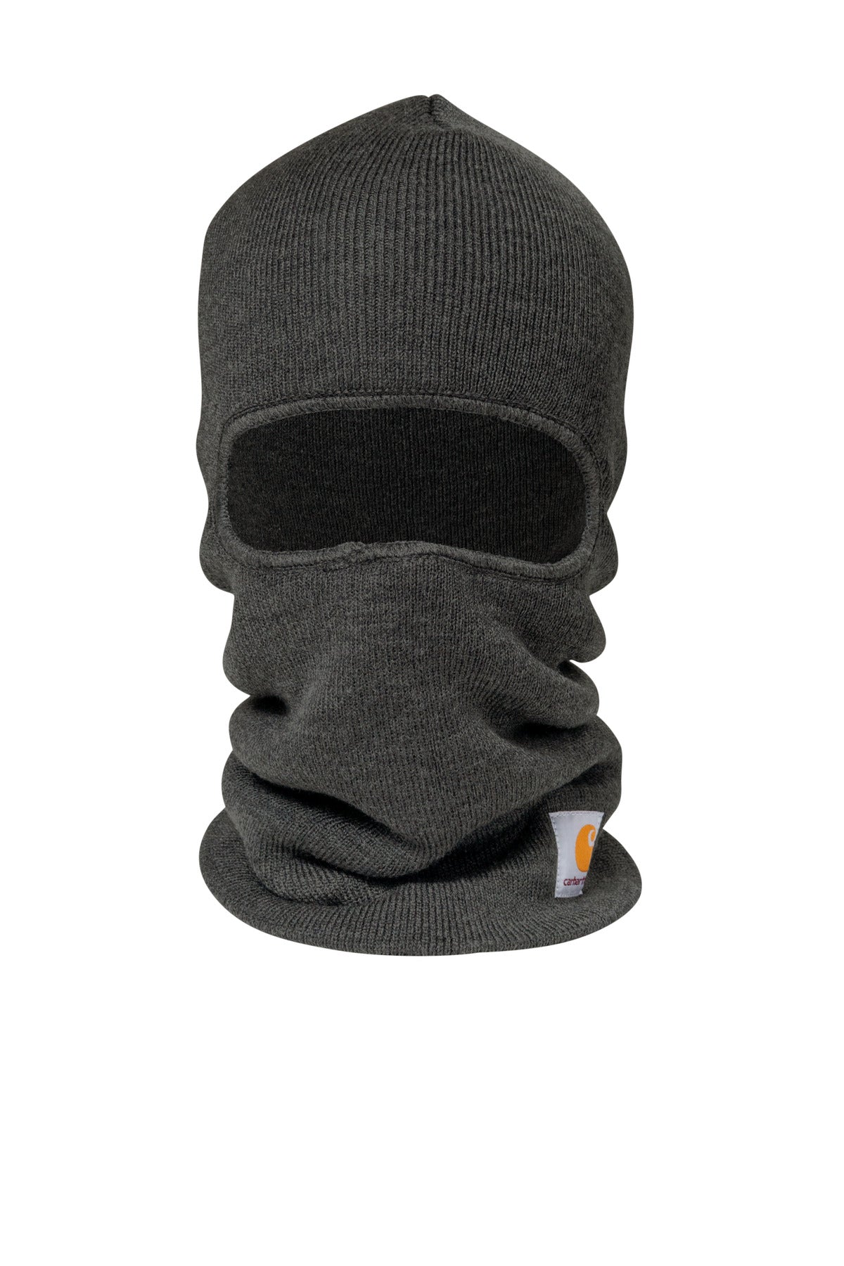Carhartt Knit Insulated Face Mask CT104485 in Coal Heather