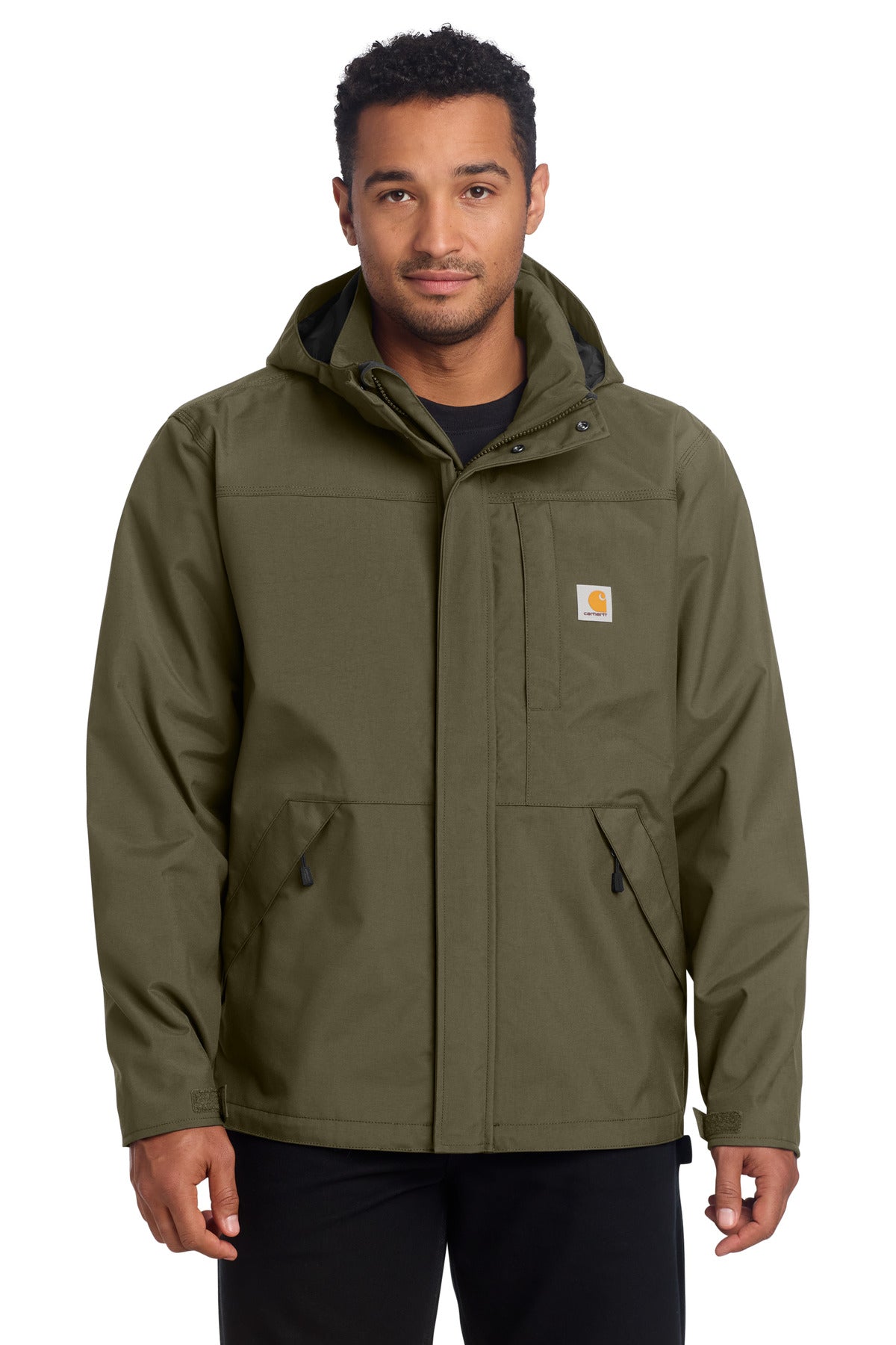 Carhartt Storm Defender Shoreline Jacket CT104670 in Moss
