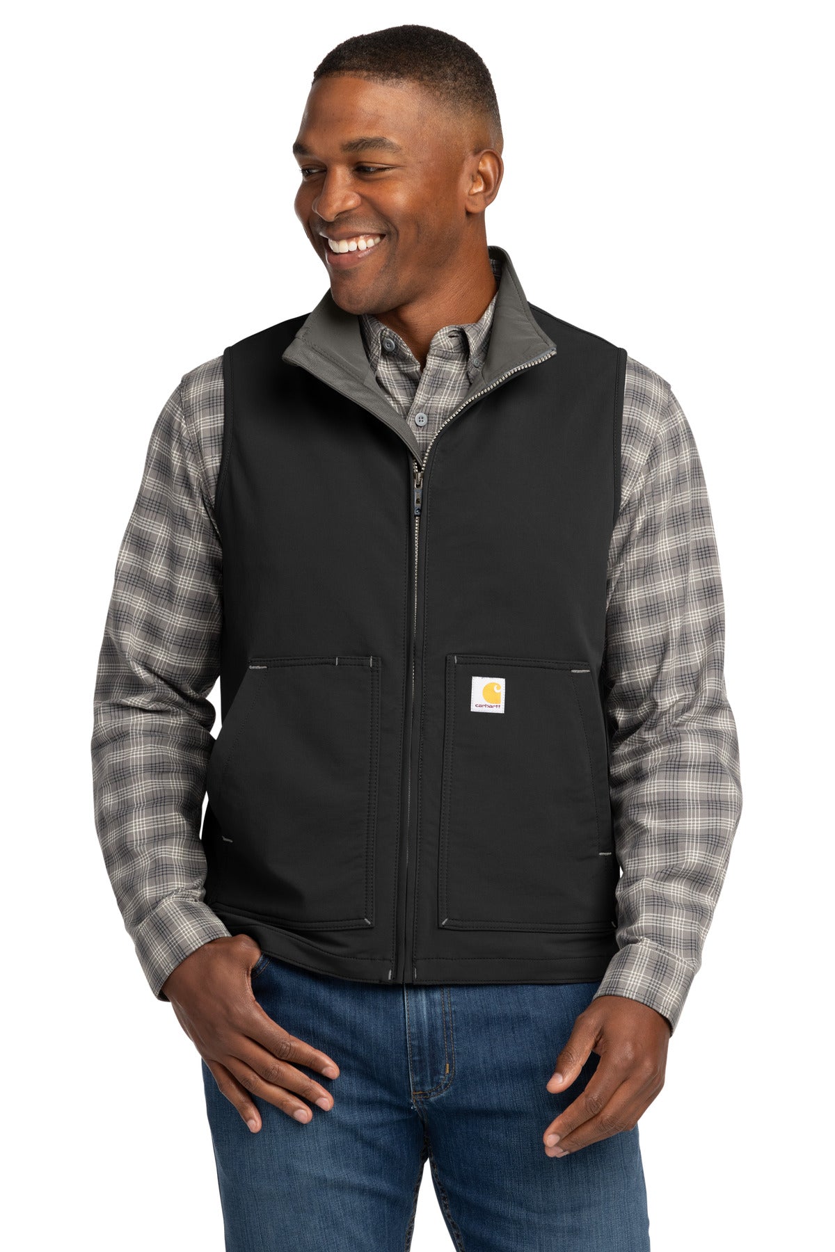 Carhartt Super Dux Soft Shell Vest CT105535 in Black